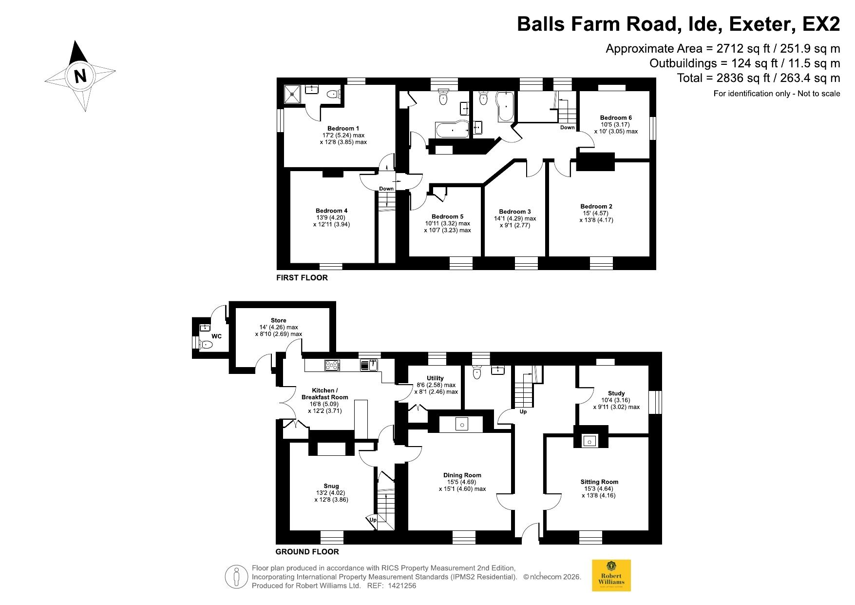 Balls Farm House, Balls Farm Road, Exeter floorplan