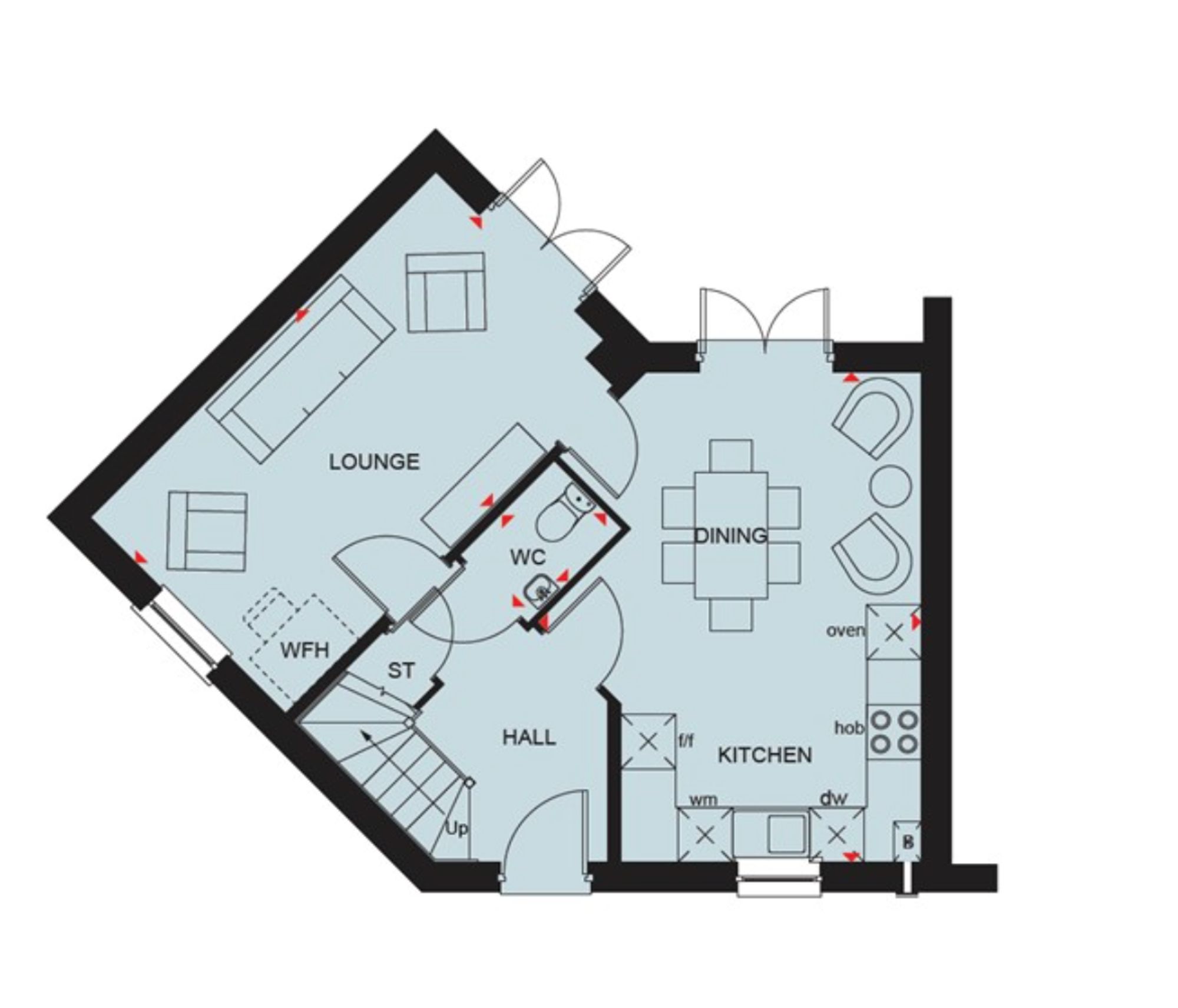 The Fairway, Otters Reach, Telford floorplan