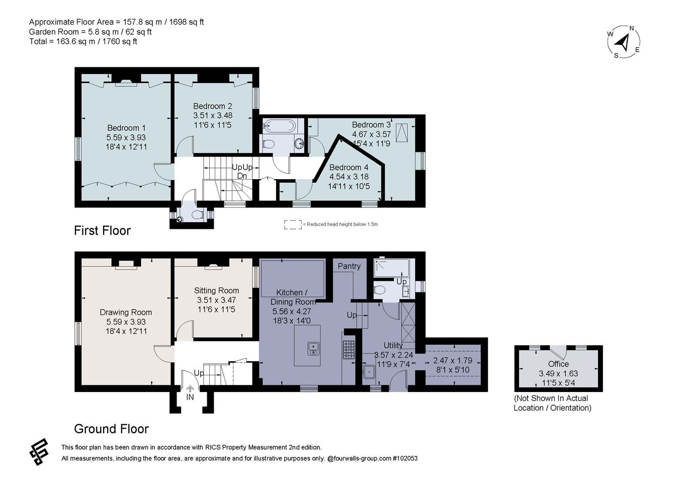 51, Prior Park Road, Bath floorplan