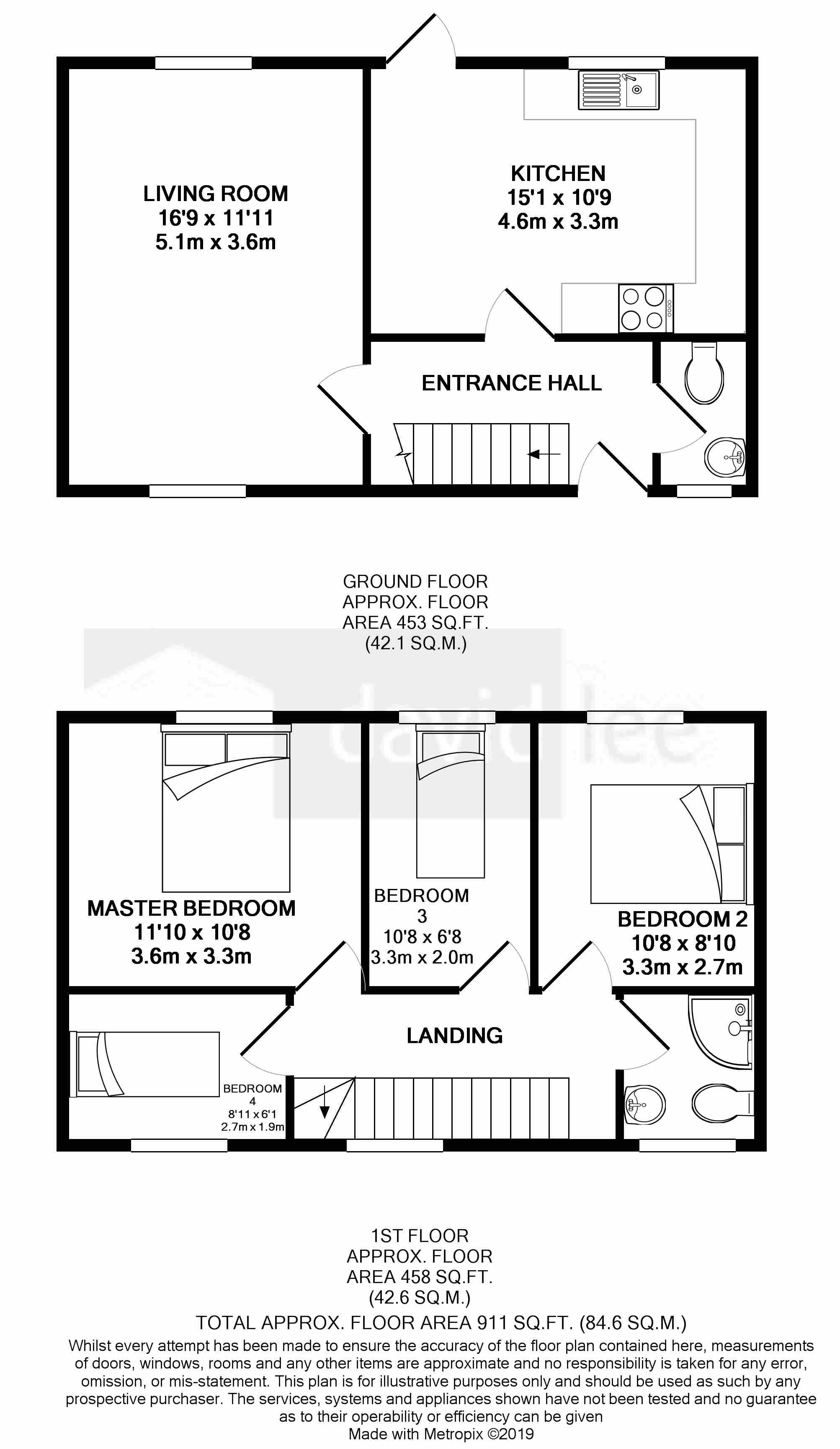 4 Bedrooms Terraced house to rent in Spencer Close, Stansted CM24
