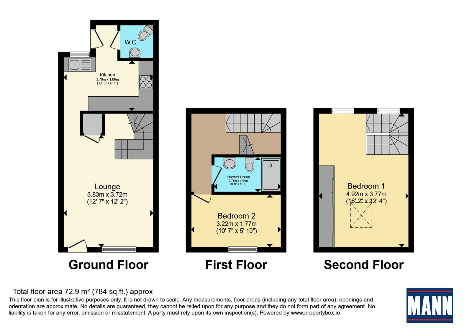8, Waterloo Place, Ramsgate floorplan