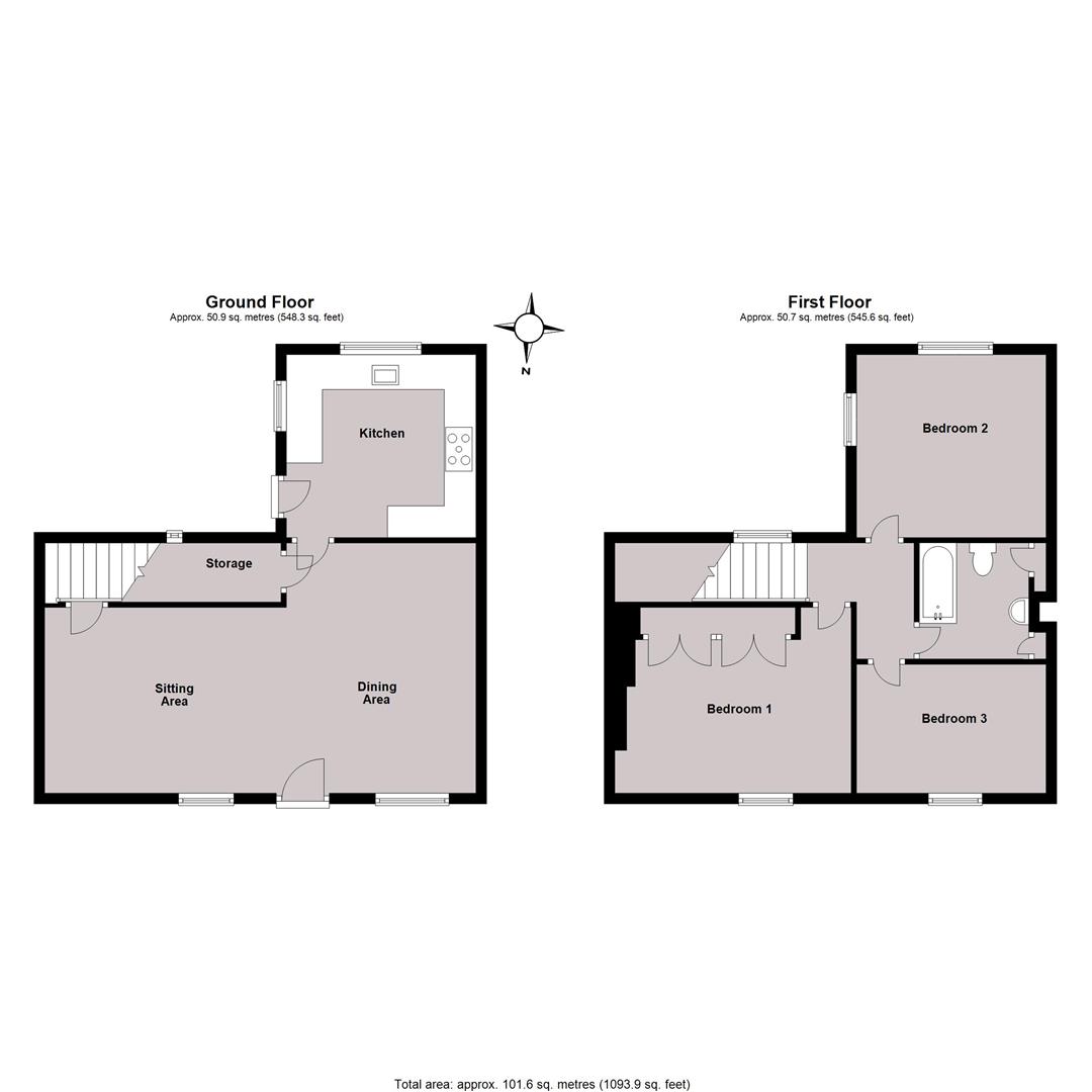 Oak Cottage 8, King Street, Canterbury floorplan