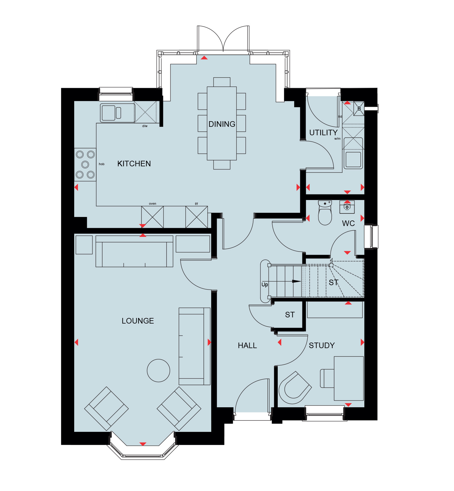 H8961581, Meadowsweet Avenue, Beaconside, Stafford floorplan