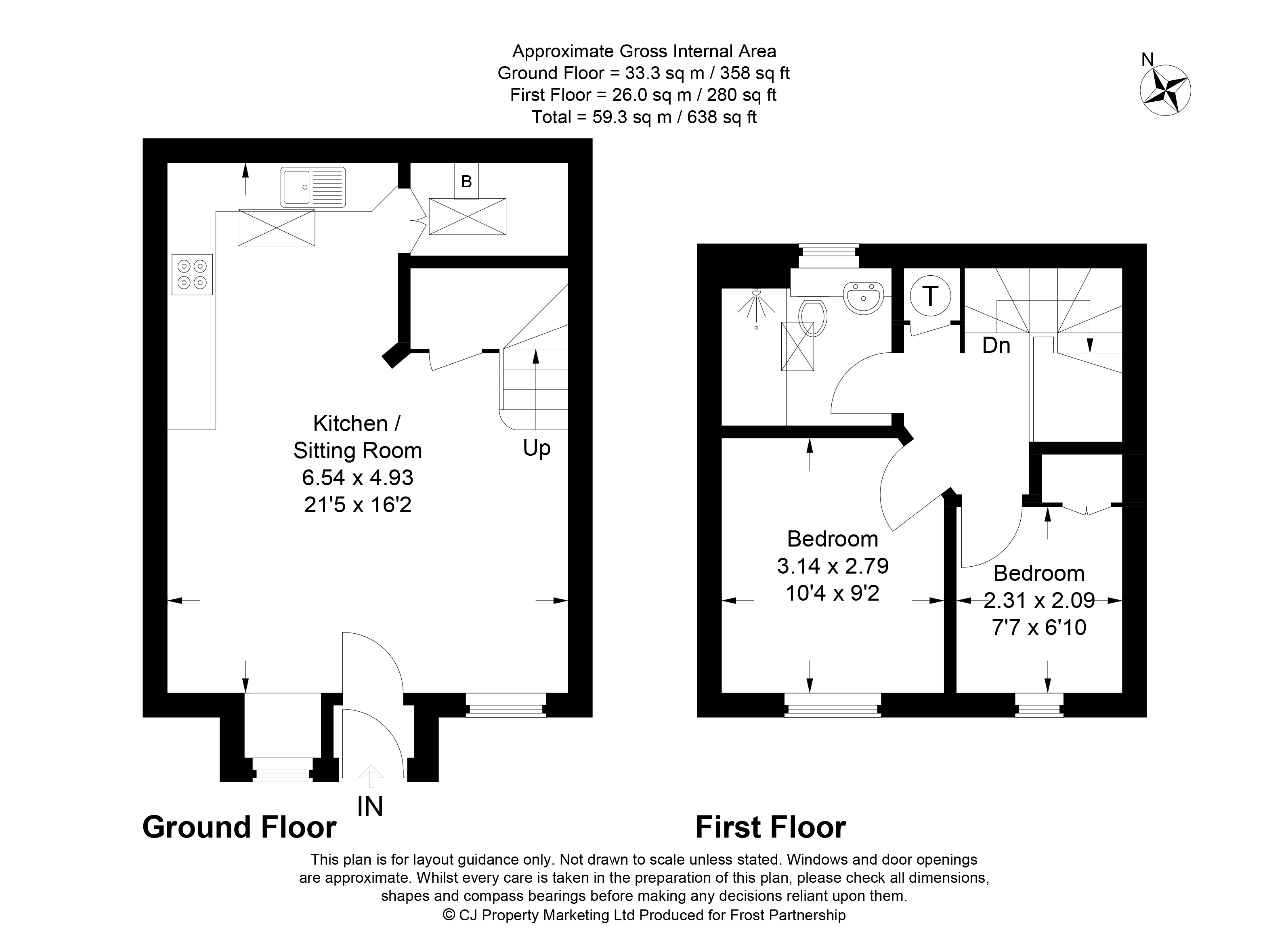 12, Thornhill Close, Buckinghamshire floorplan