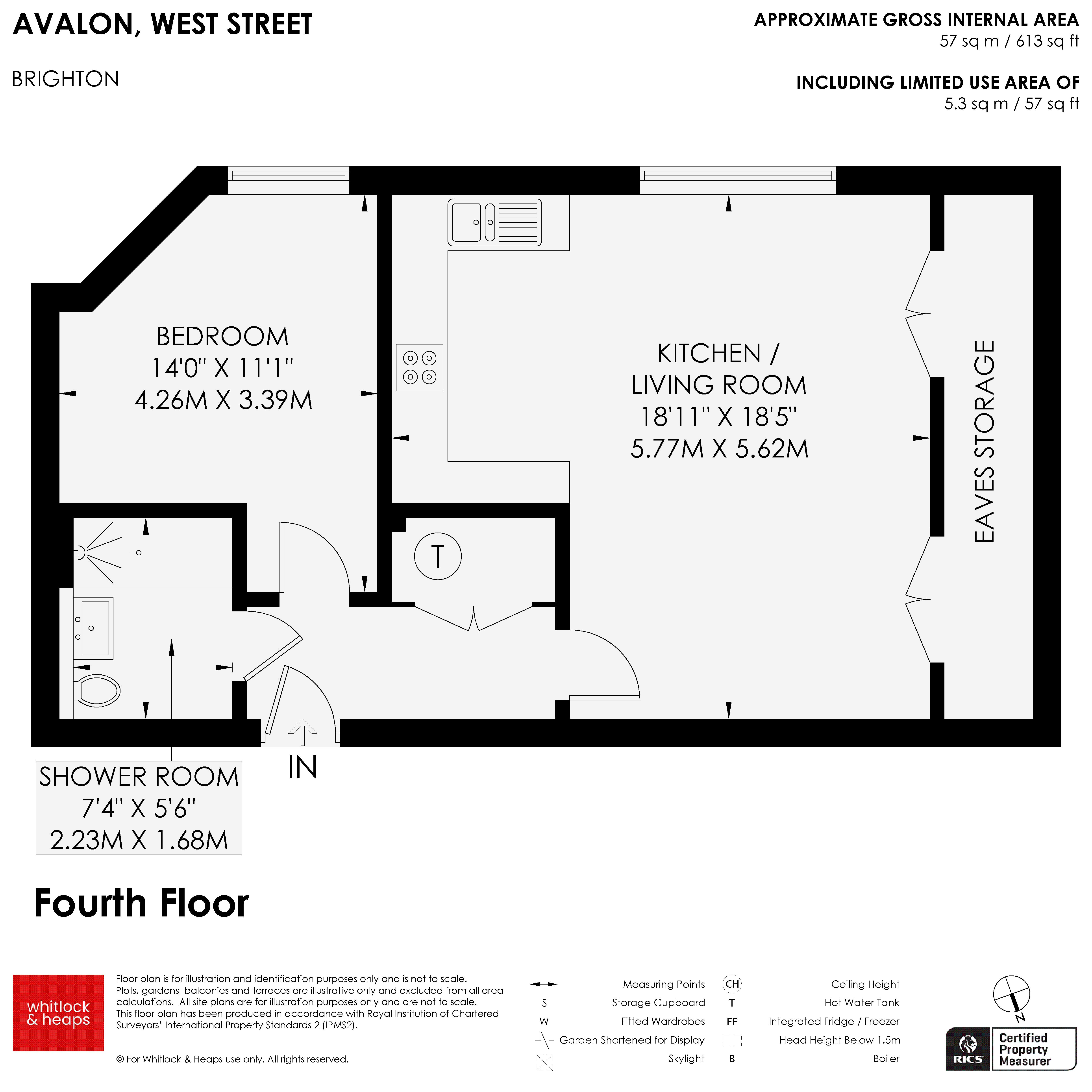 31 Avalon, West Street, Brighton floorplan