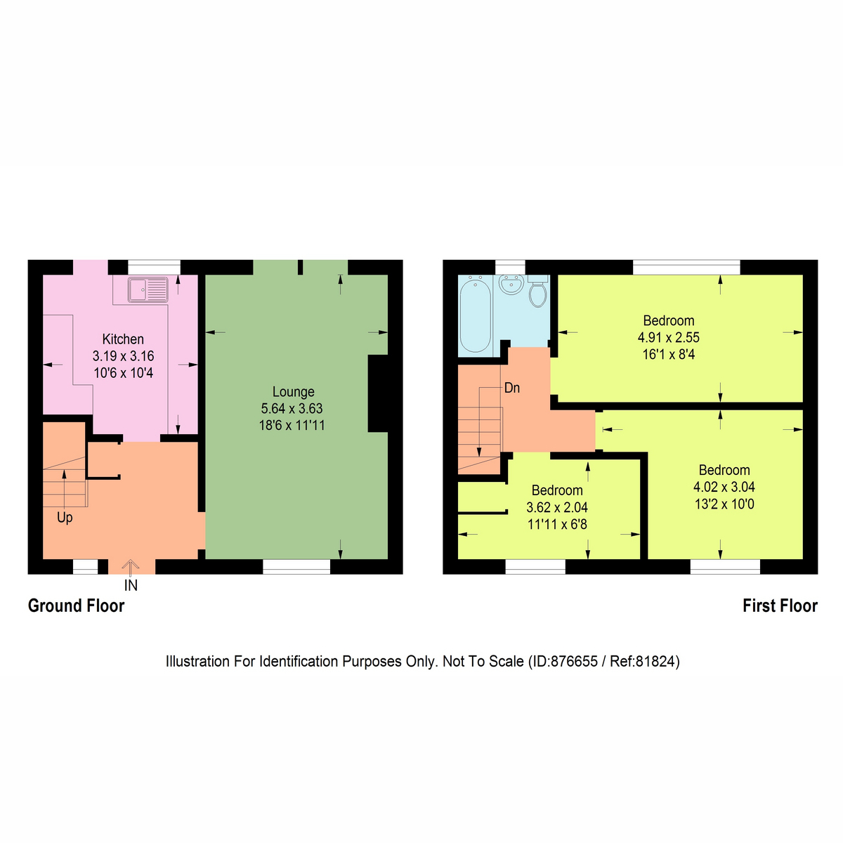 Glamis Road, Kirkcaldy KY2, 3 bedroom terraced house for sale