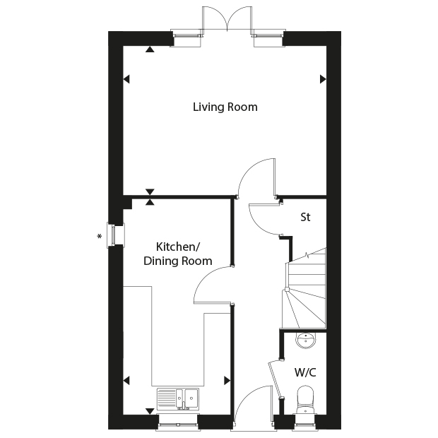 3 Bedrooms Semi-detached house for sale in The Palmerston, Long Melford, Sudbury, Suffolk CO10
