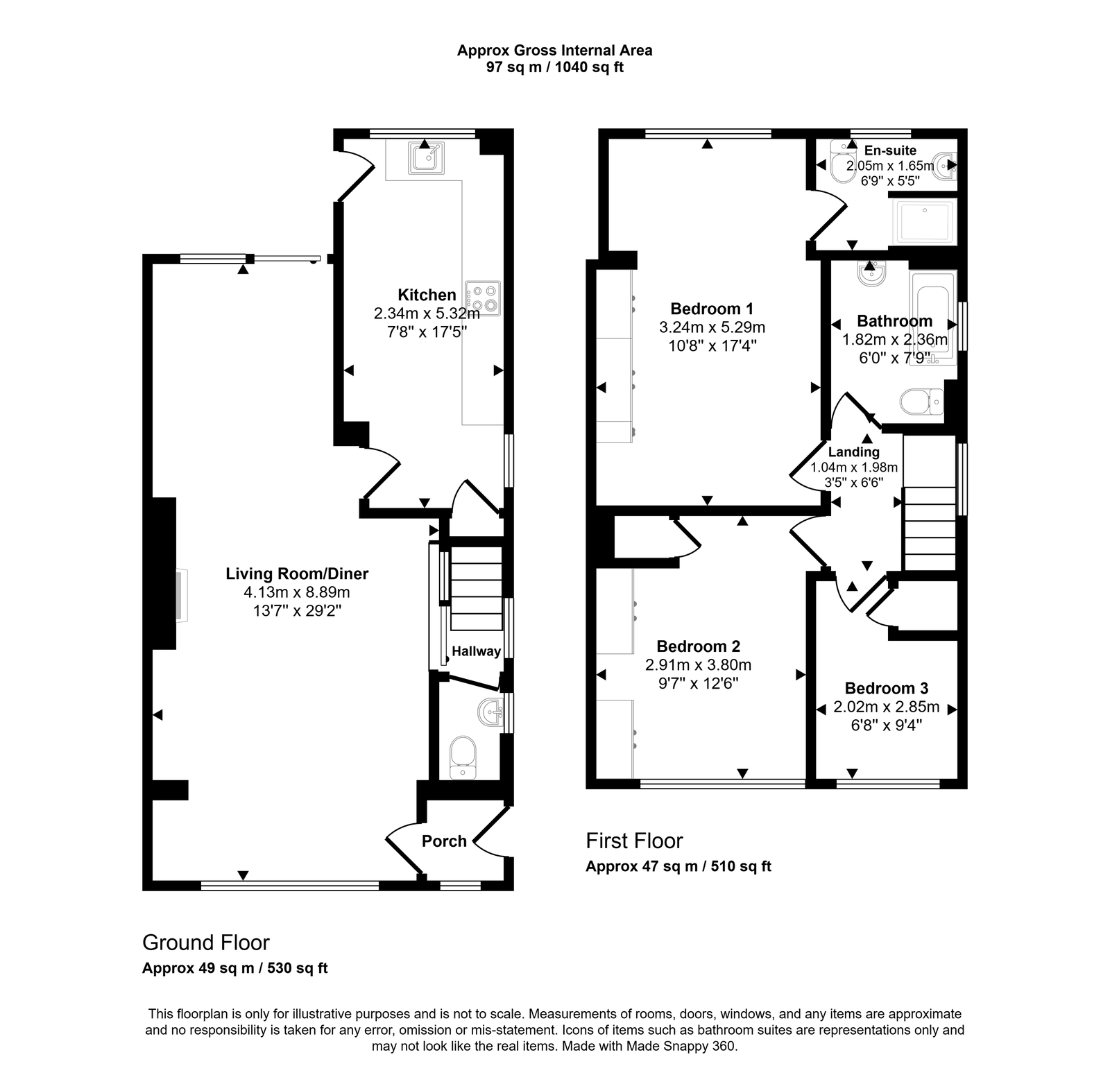 12, Chiltern Close, Bristol floorplan