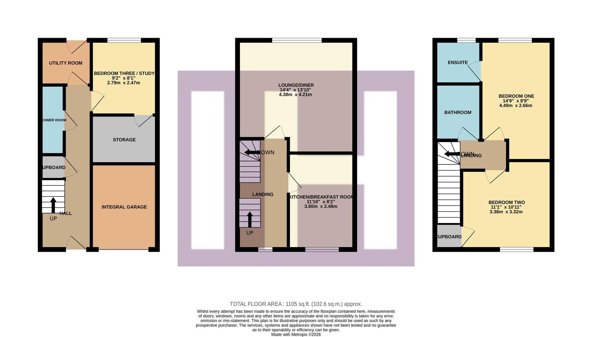 47, Hilden Park, Stockton-On-Tees floorplan