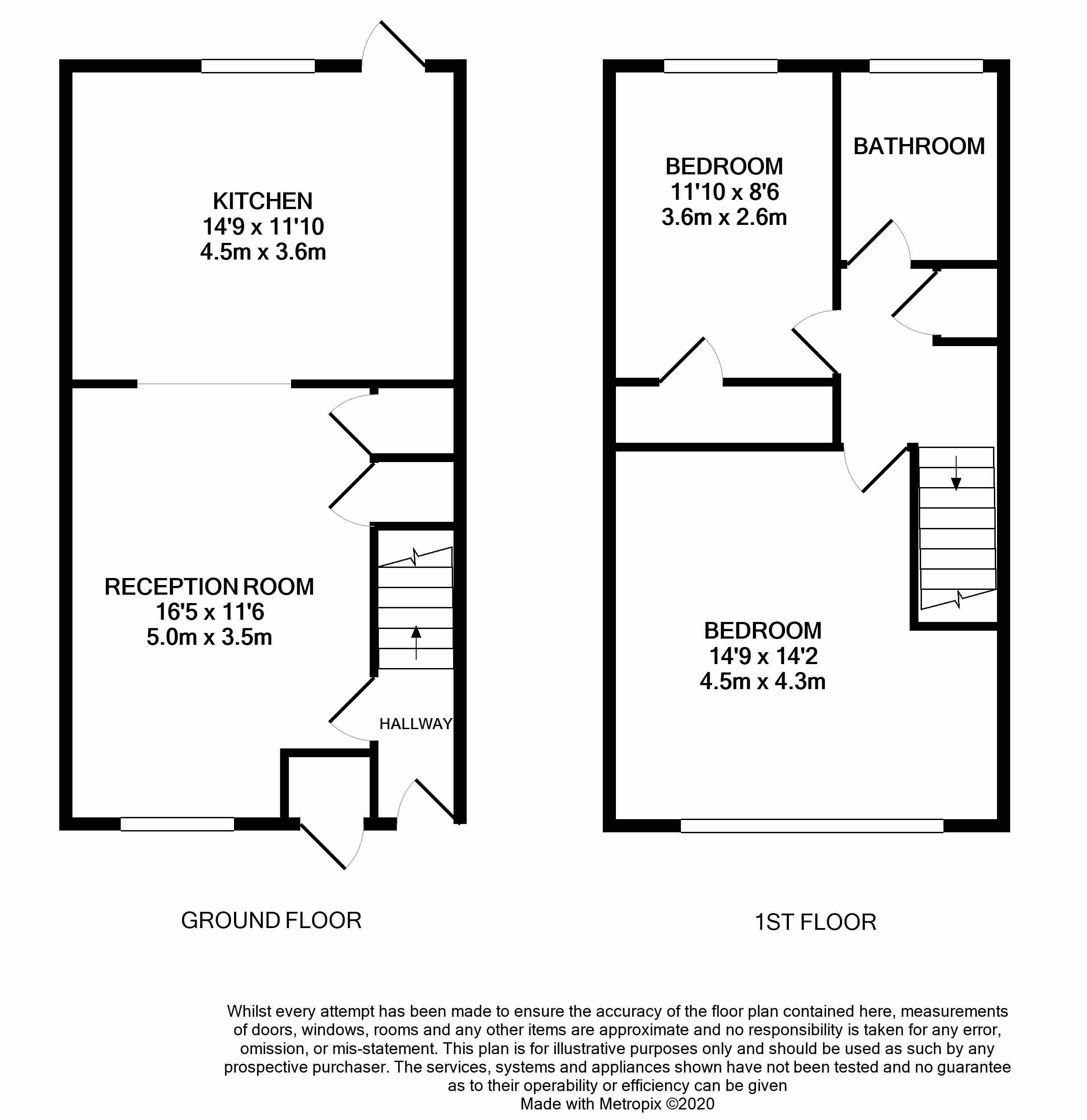 2 bed terraced house for sale in Broadlands, Netherfield, Milton Keynes