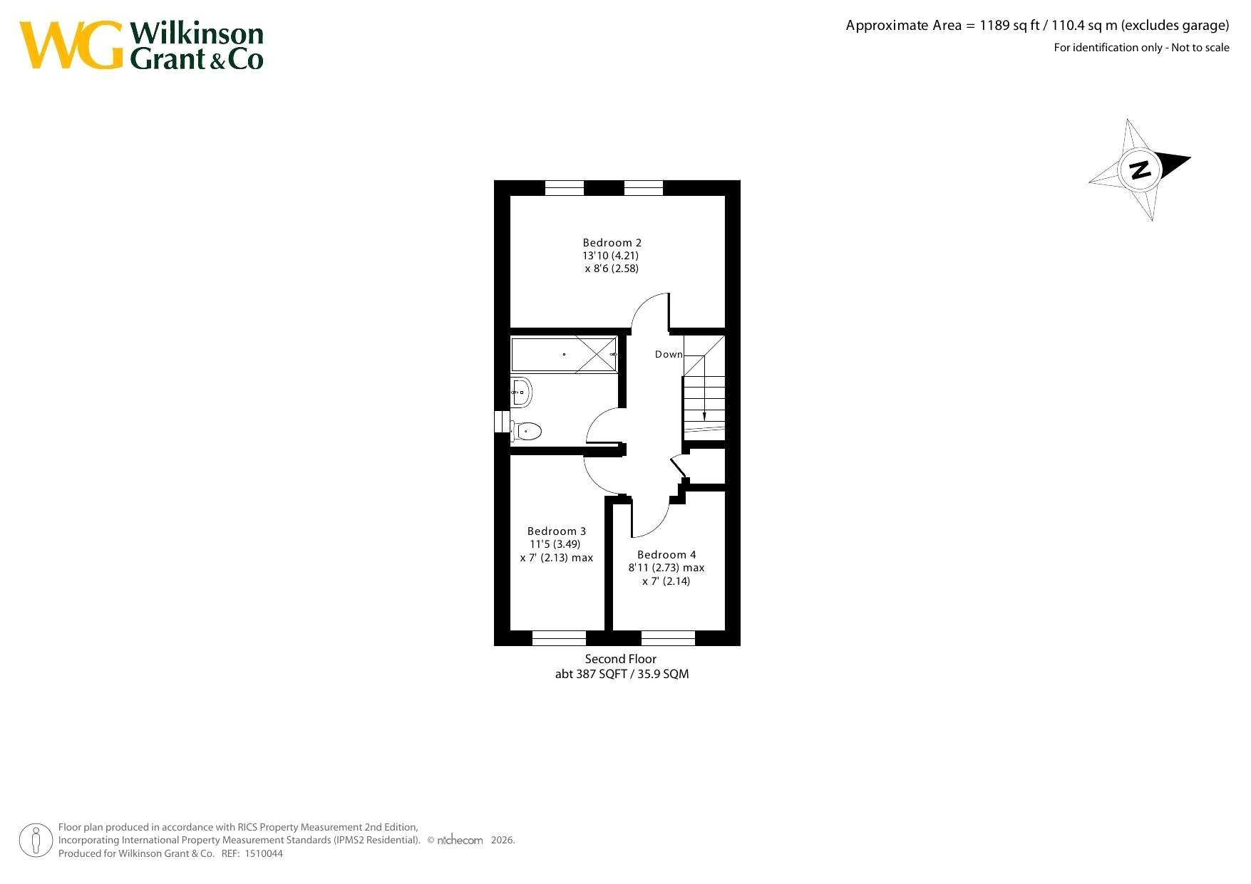 60, Jack Sadler Way, Newcourt floorplan