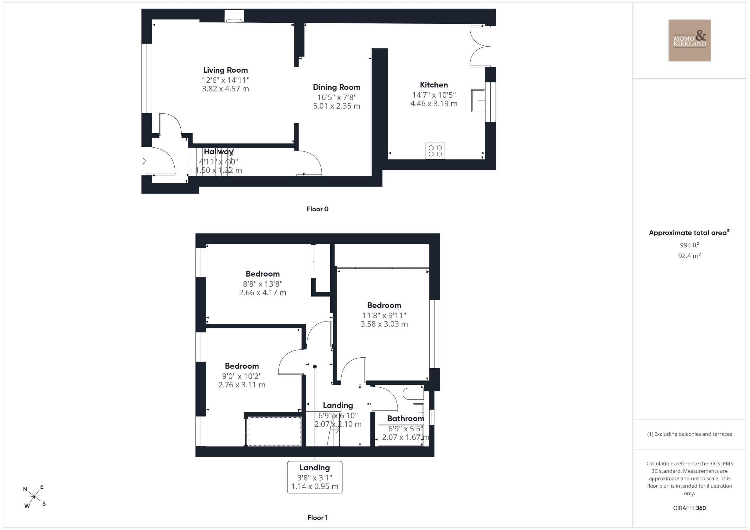 140 The Oval, Glenboig, Coatbridge floorplan