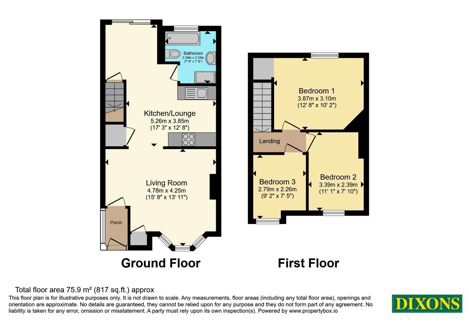 19, Harlow Grove, West Midlands floorplan