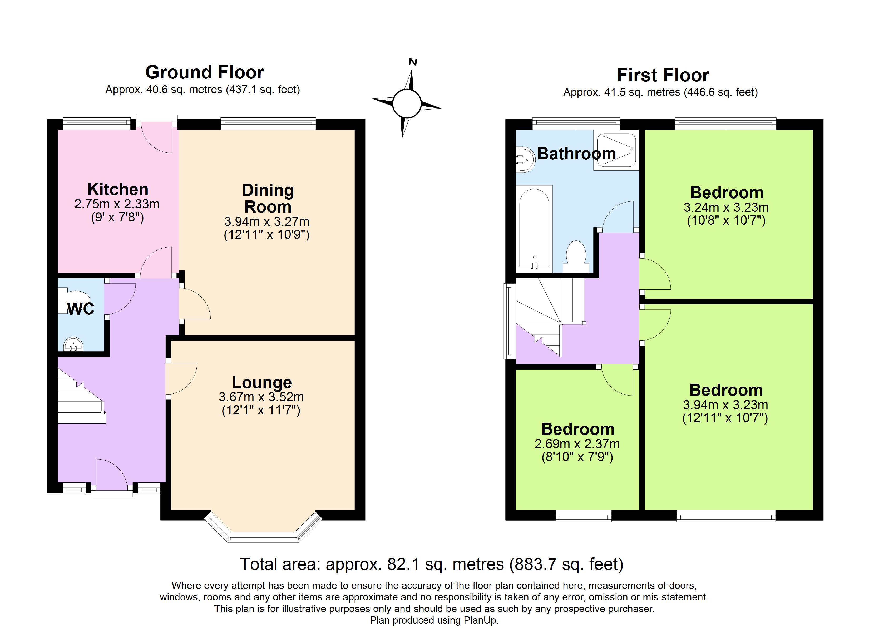 185, Rutland Road, Nottingham floorplan