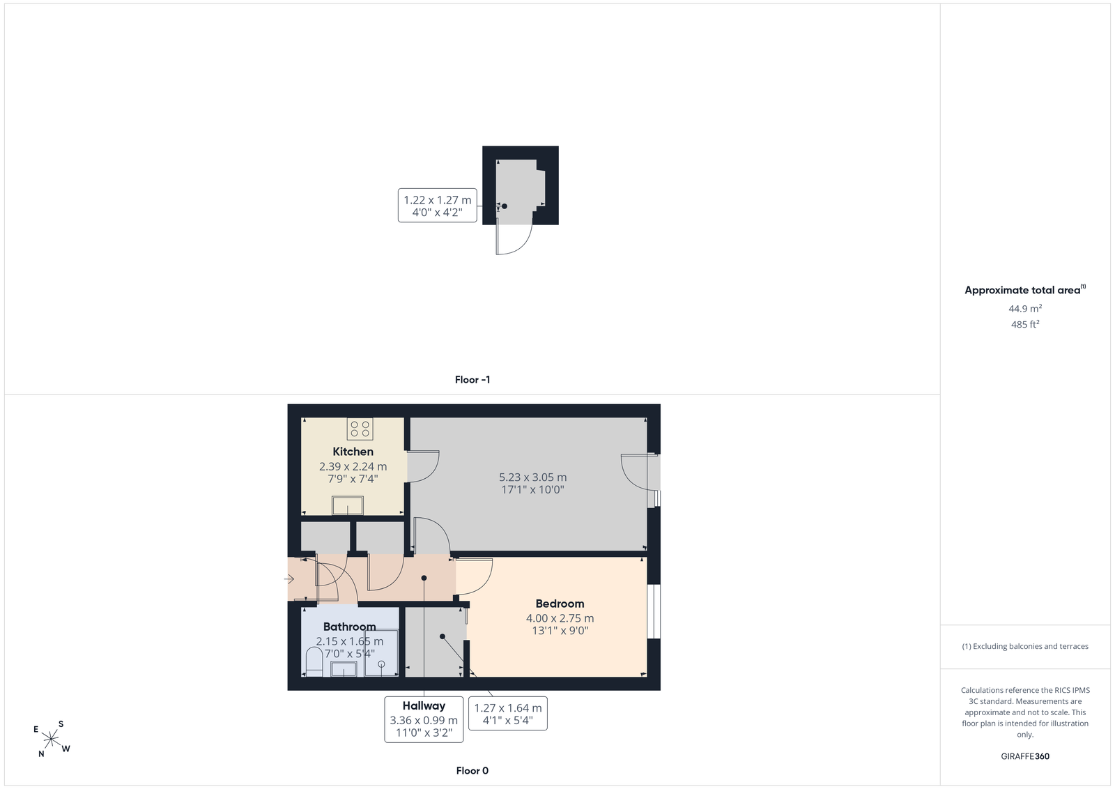 Glenside Court,Flat 5, Higher Erith Road, Torquay floorplan