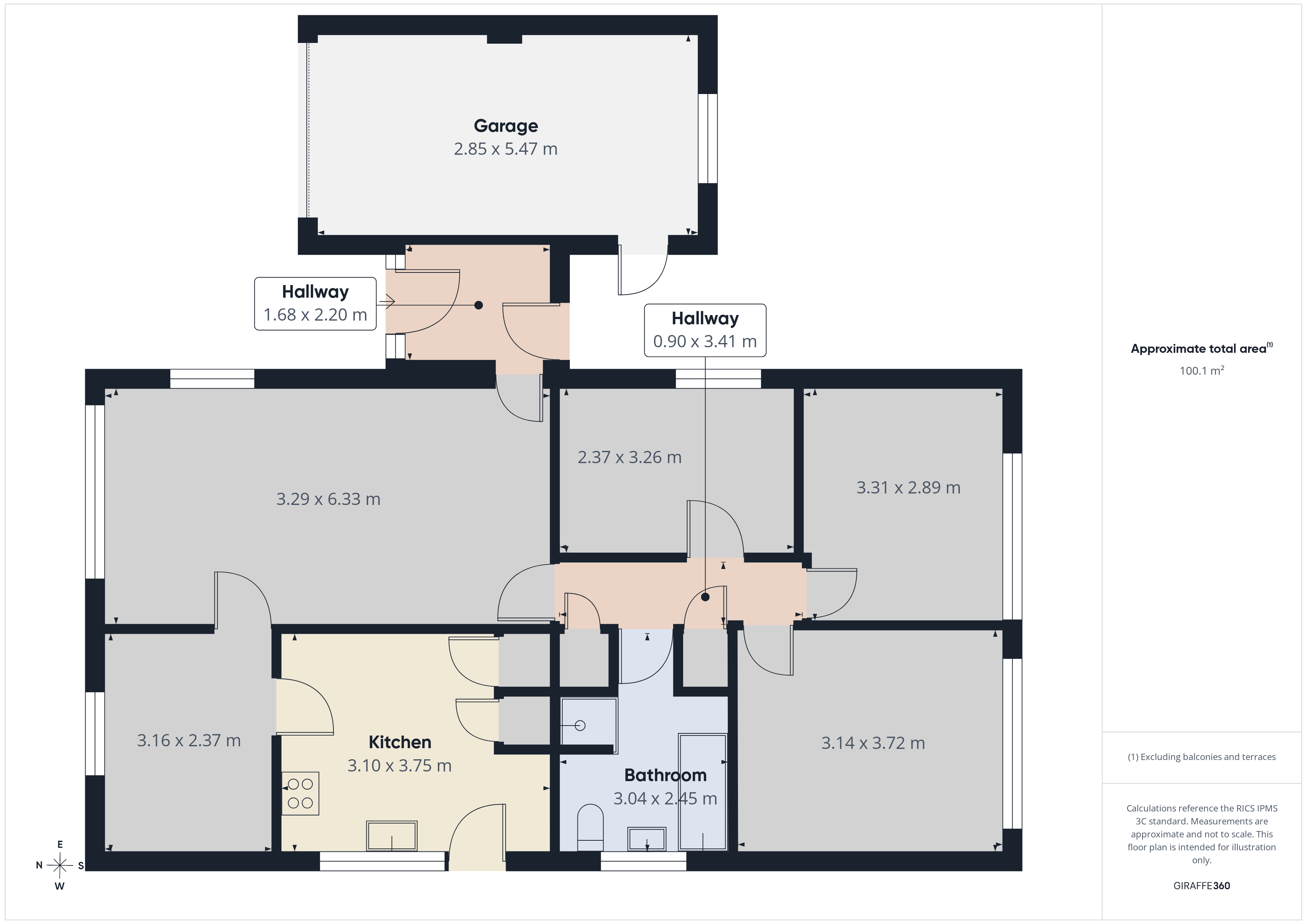 78, Whitehall Drive, Pembrokeshire floorplan