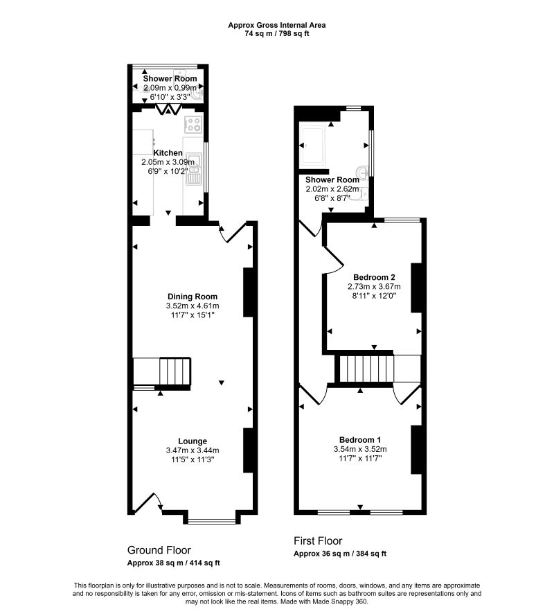 Cross Road, Orpington floorplan