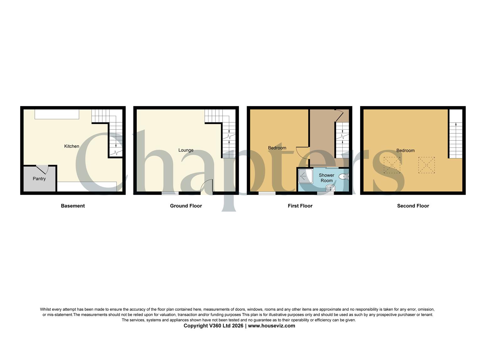 12, Dale View, Hebden Bridge floorplan