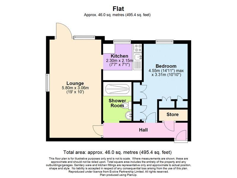 1 Bedrooms Flat for sale in Homemoss House, Buxton SK17