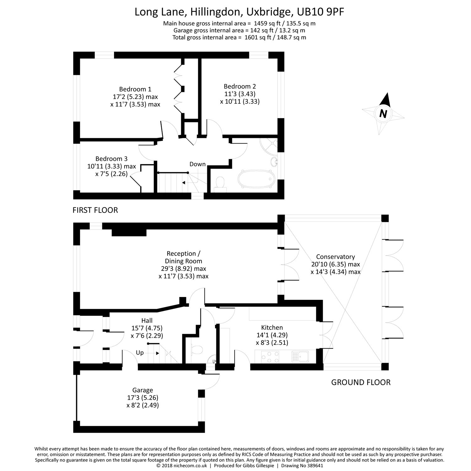 3 Bedrooms Detached house for sale in Long Lane, Hillingdon, Middlesex UB10