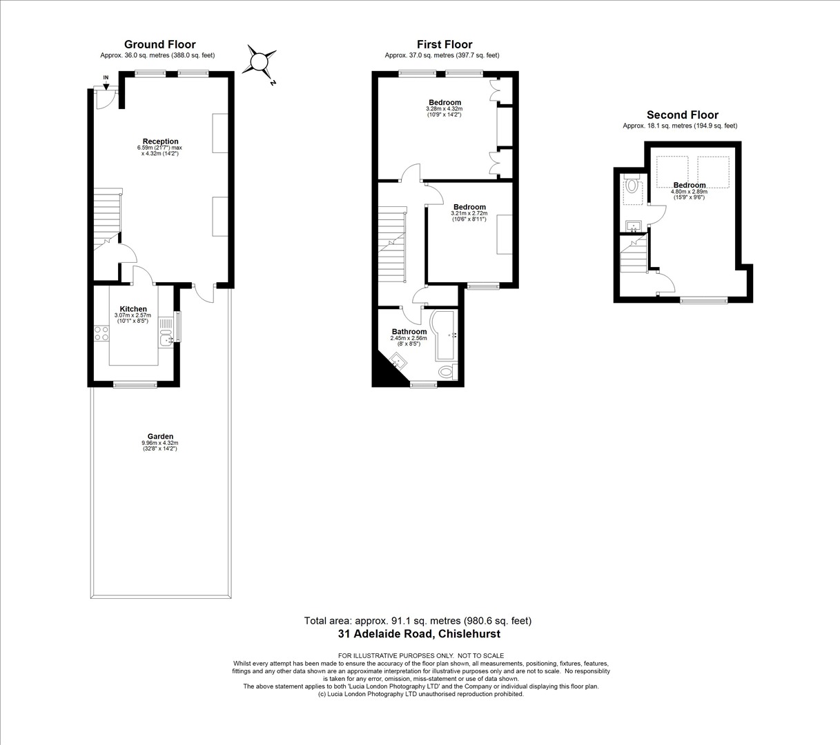 31, Adelaide Road, Chislehurst floorplan