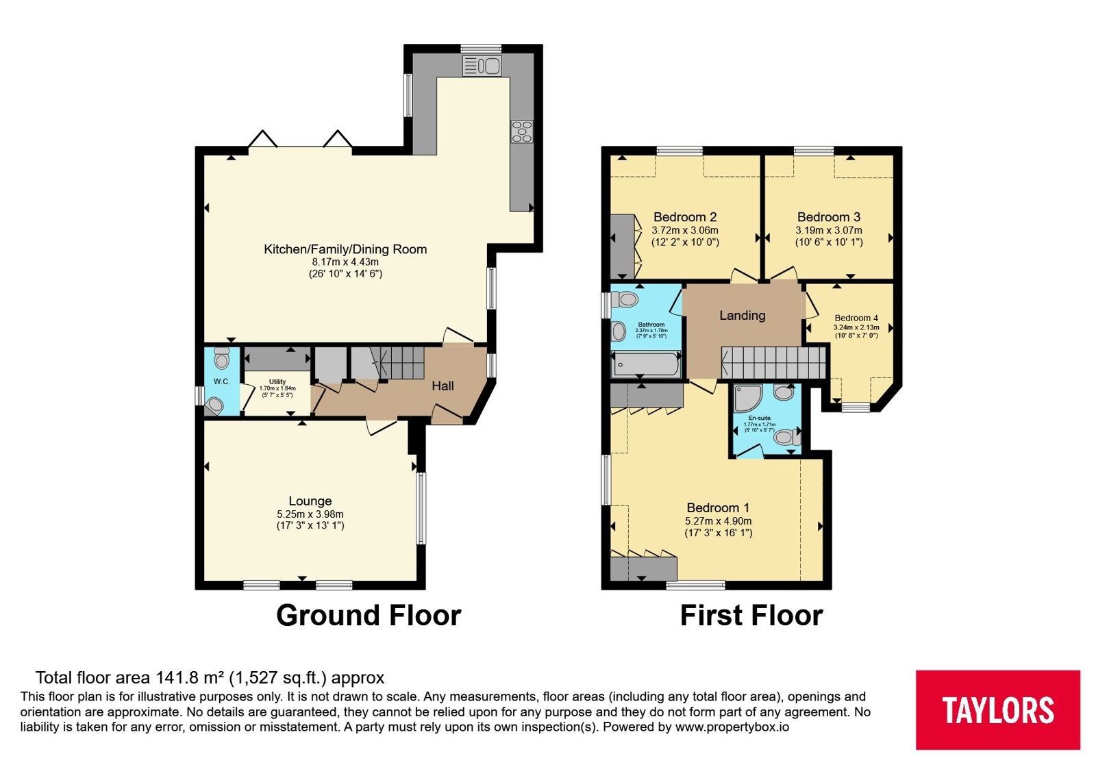 50, High Street, Bedfordshire floorplan