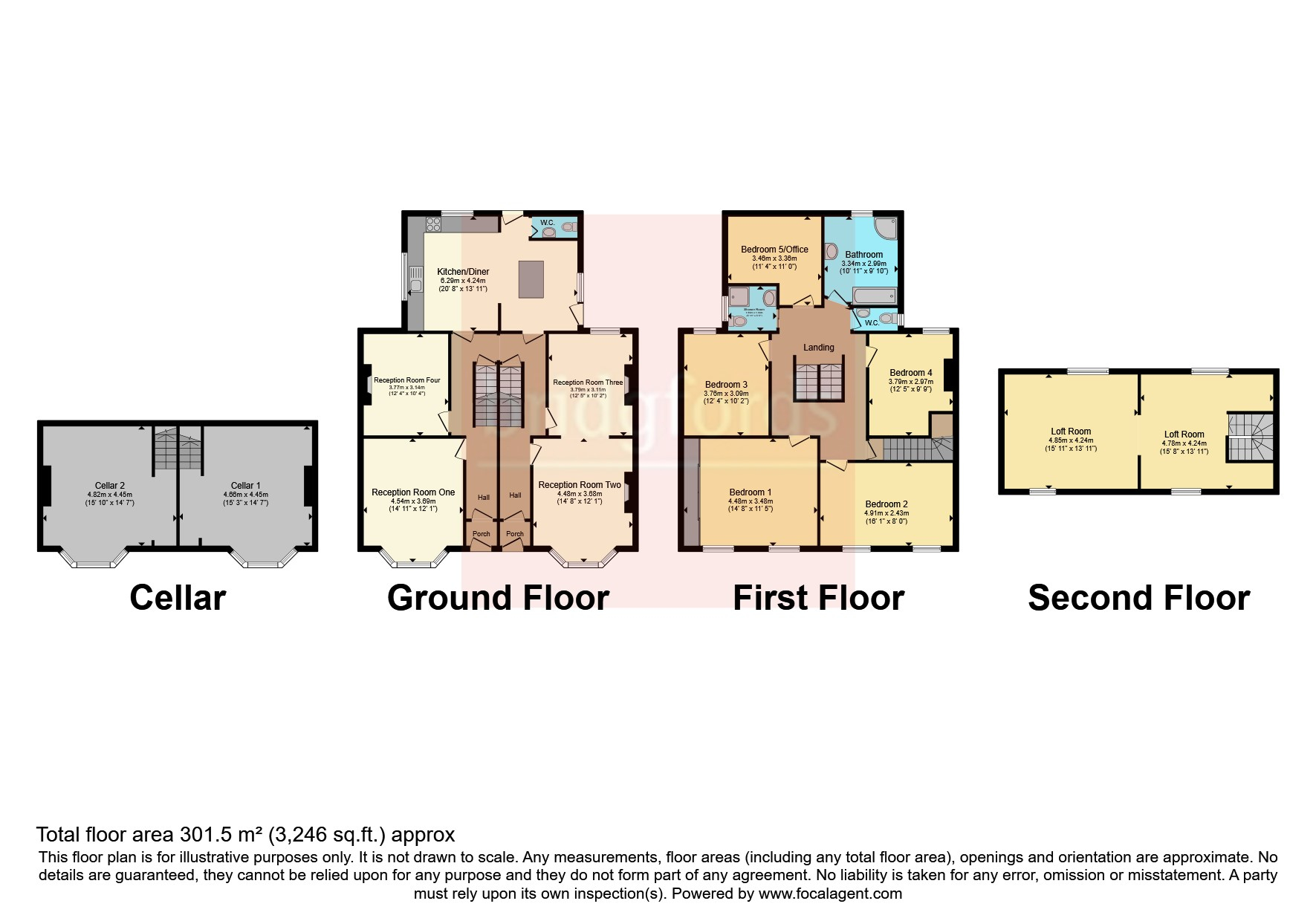 37, Barton Road, Lancashire floorplan