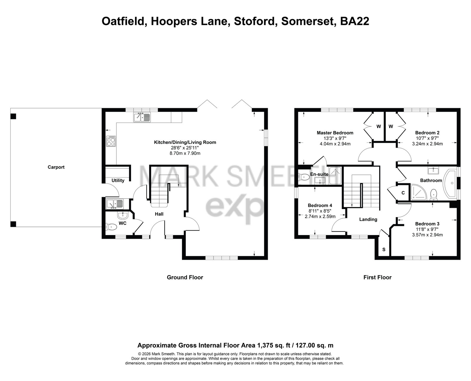 Oatfield, Oatfield, Stoford floorplan
