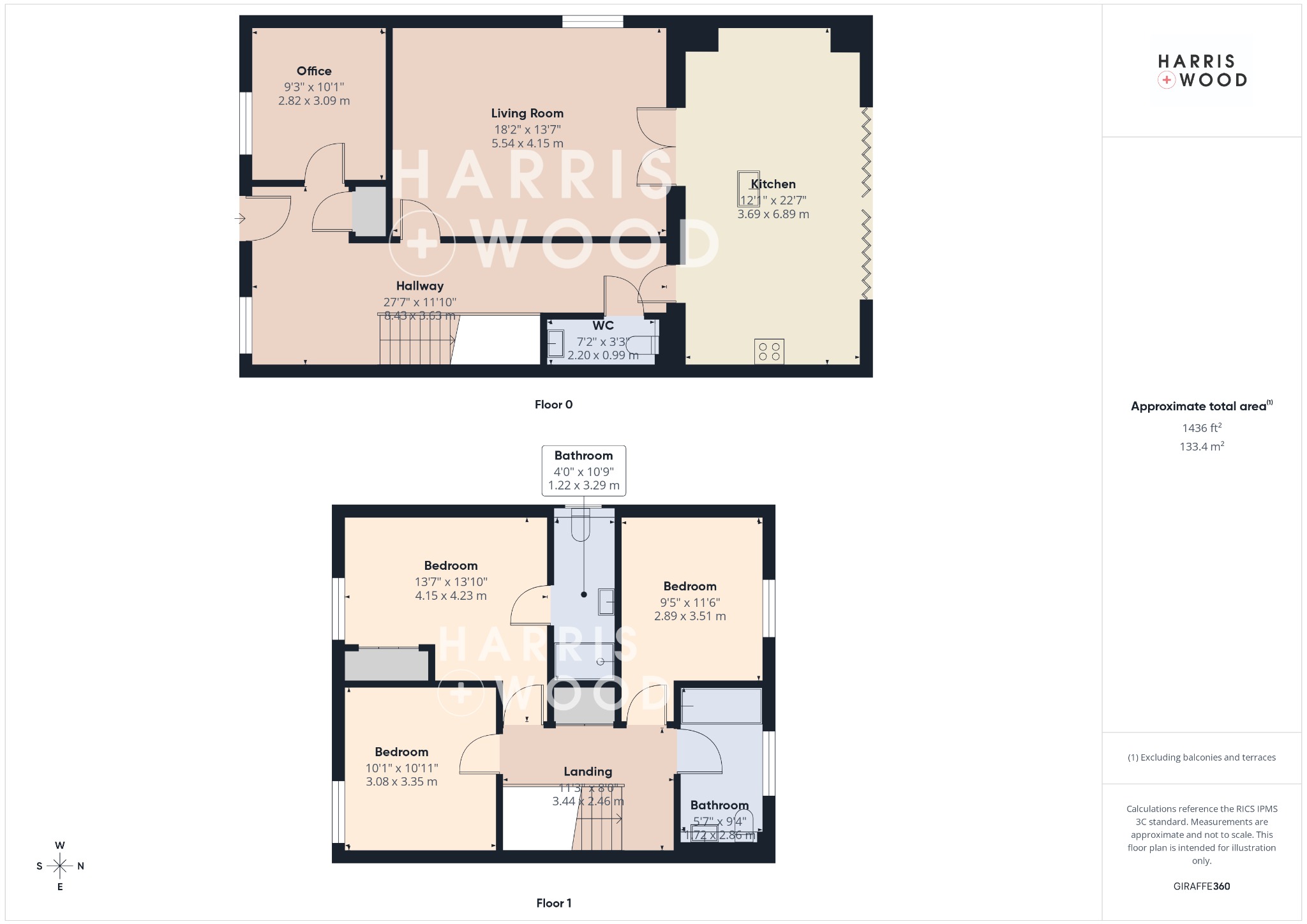 5 Hunters Court, Wix, Essex floorplan