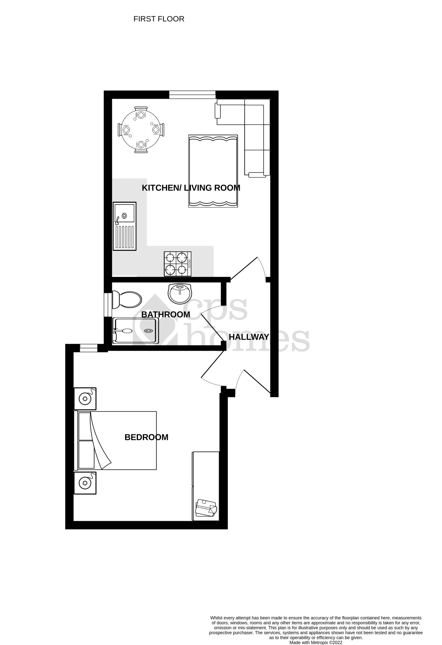 13, Bedford Street, Cardiff floorplan