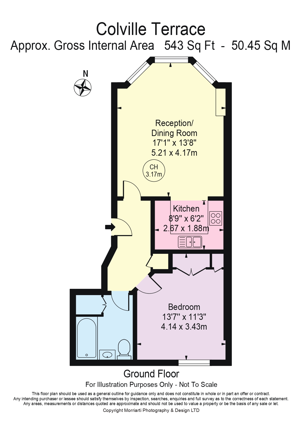 Colville Terrace, London floorplan
