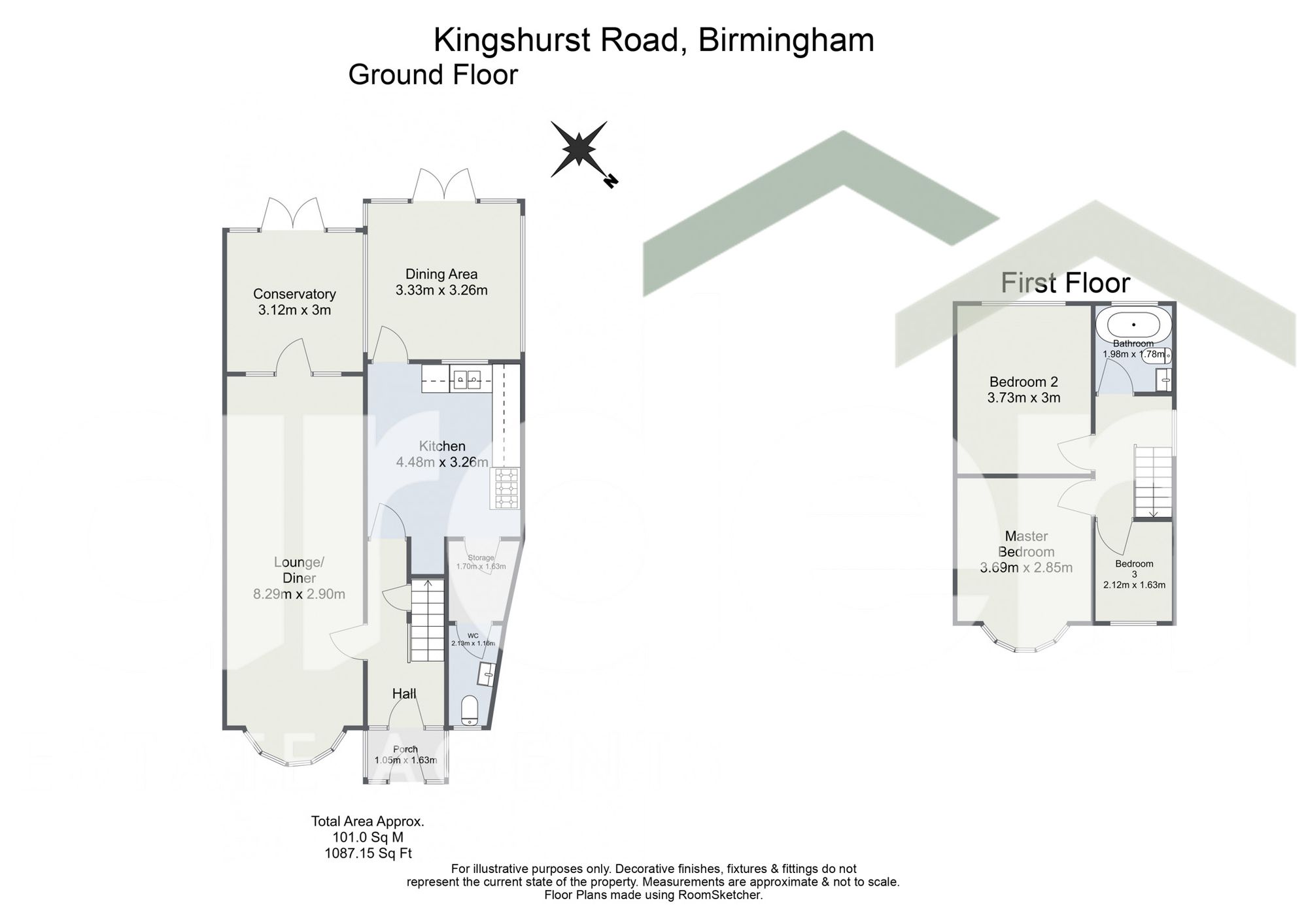 67 Kingshurst Road, Birmingham floorplan