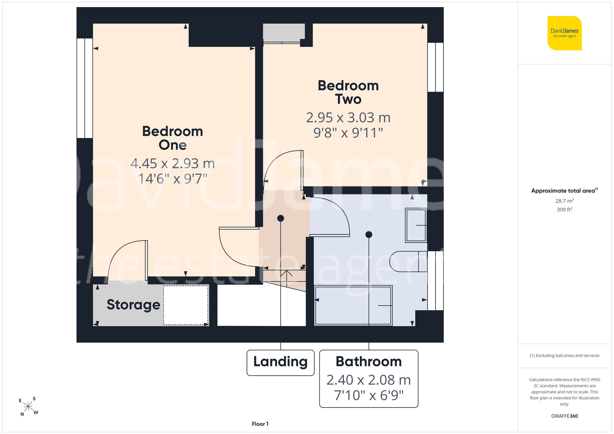 737 Western Boulevard, Nottingham floorplan
