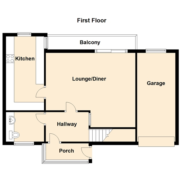 Green Park Road, Preston, Paignton TQ3, 3 bedroom semidetached house