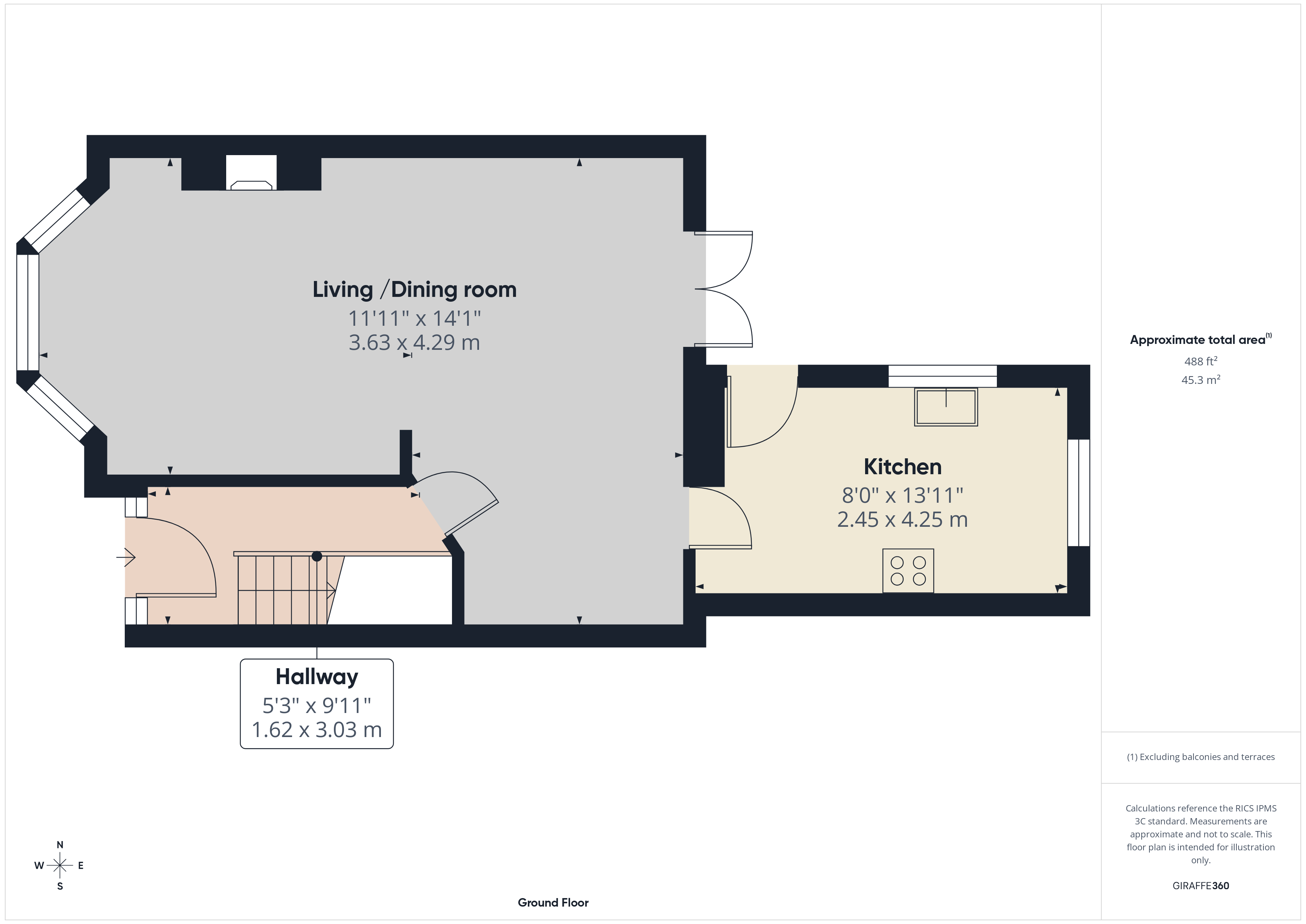 Fairfax Avenue, Hull floorplan