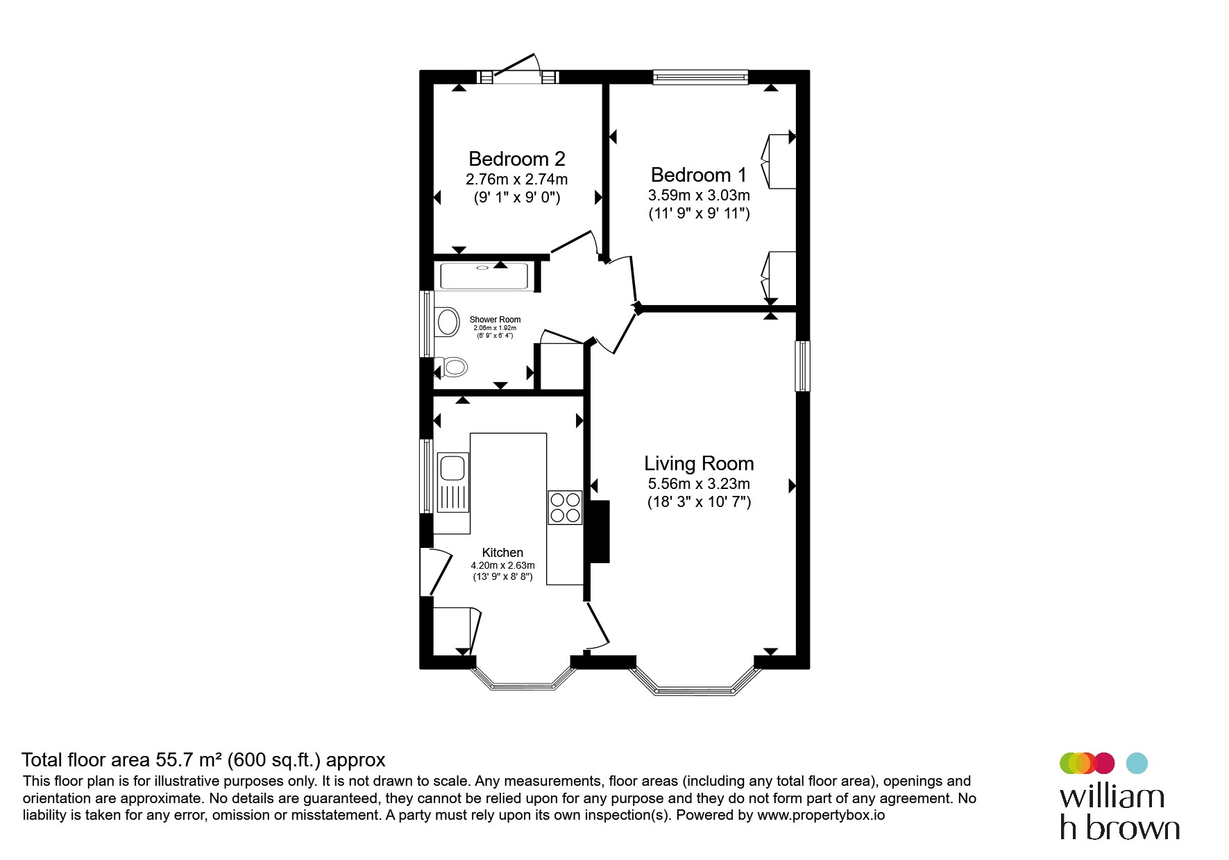 99, Whitethorn Close, York floorplan