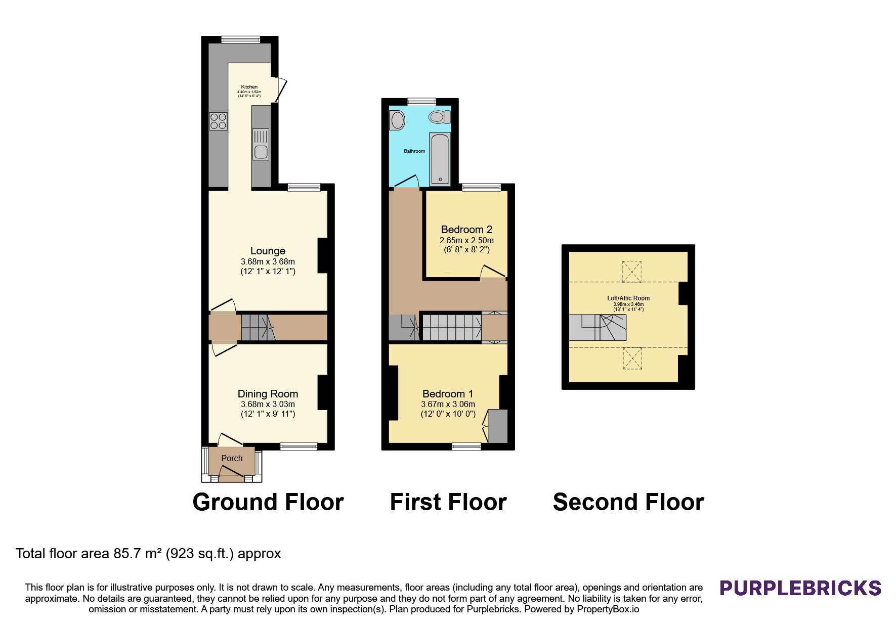 3 Mill Cottages, Aylesbury Road, Leighton Buzzard floorplan