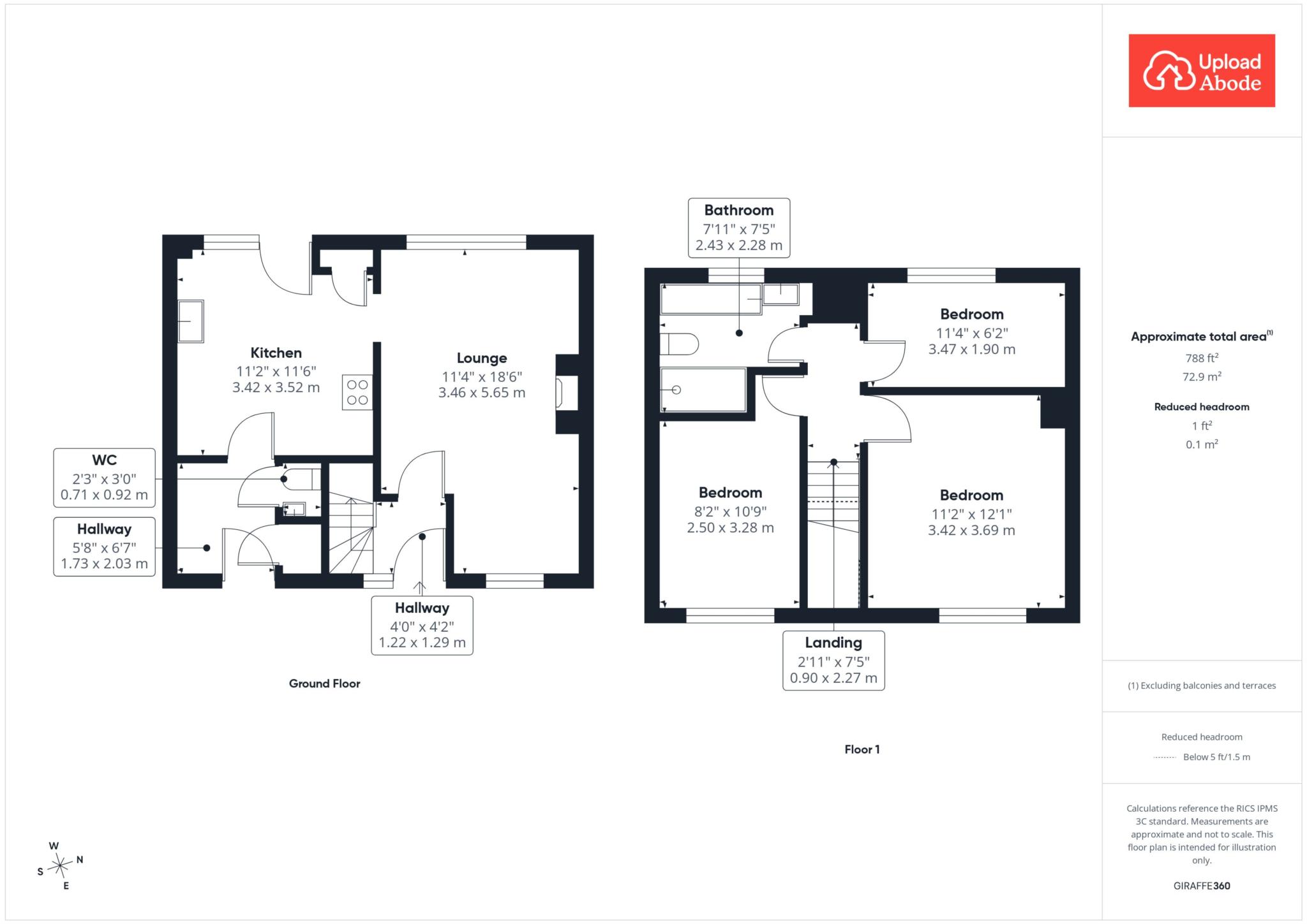 37, Linden Lea, Hamilton floorplan