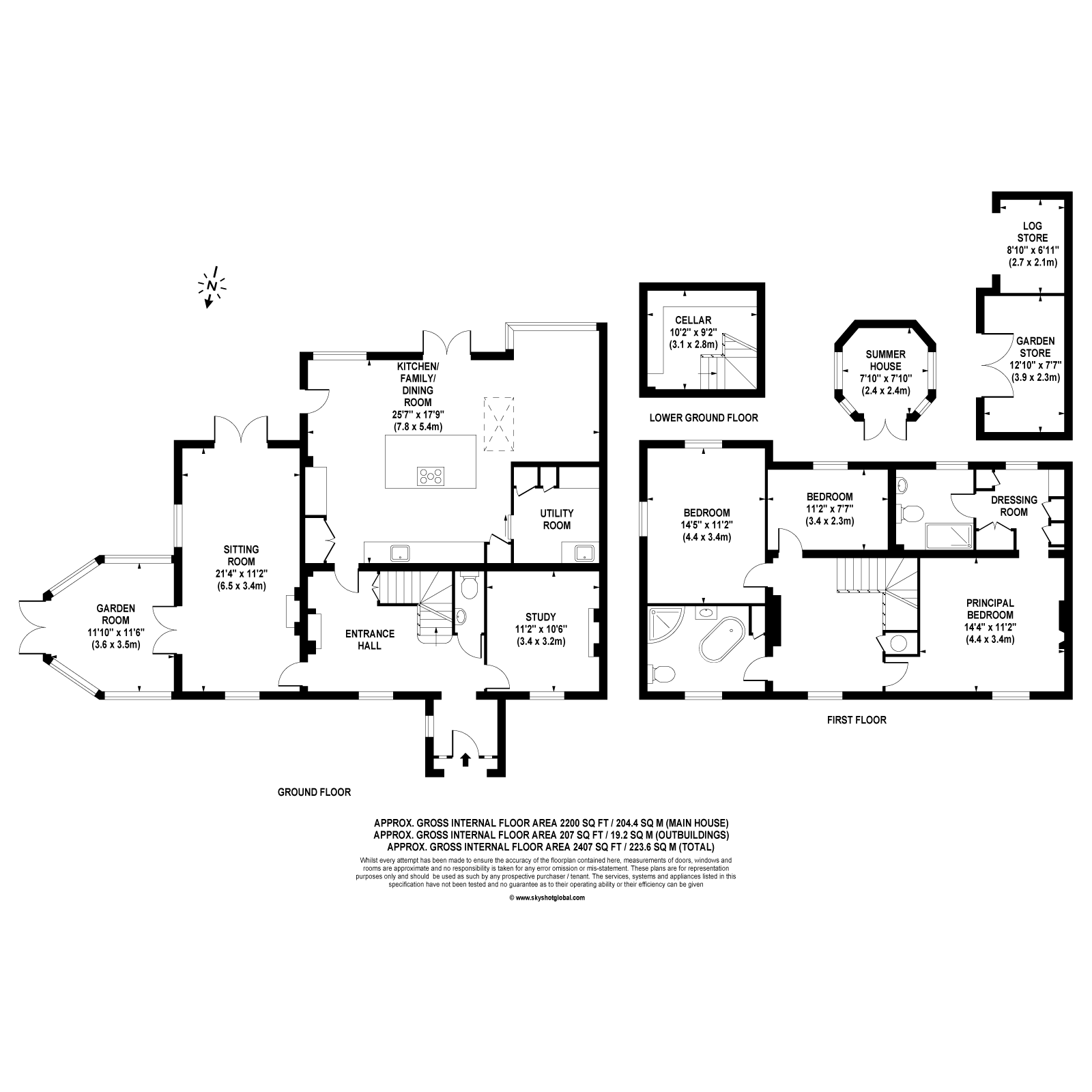 Providence Cottage, 16, Northfield Farm Mews, Cobham floorplan