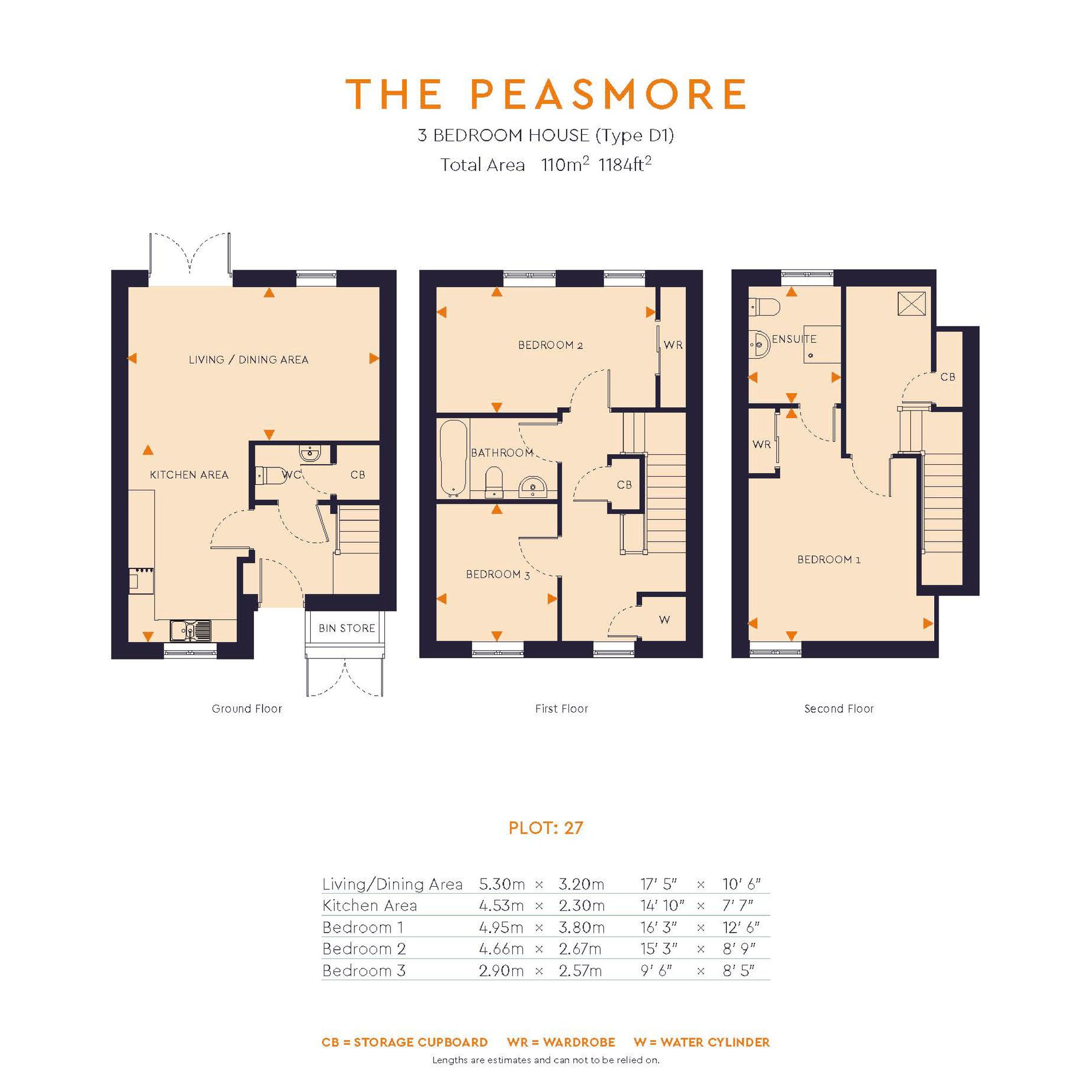 14 Fishers Vale Close, Oxford floorplan