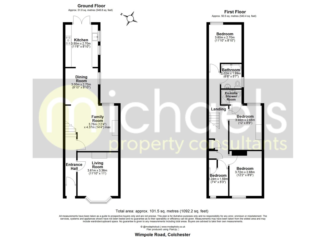 59, Wimpole Road, Colchester floorplan