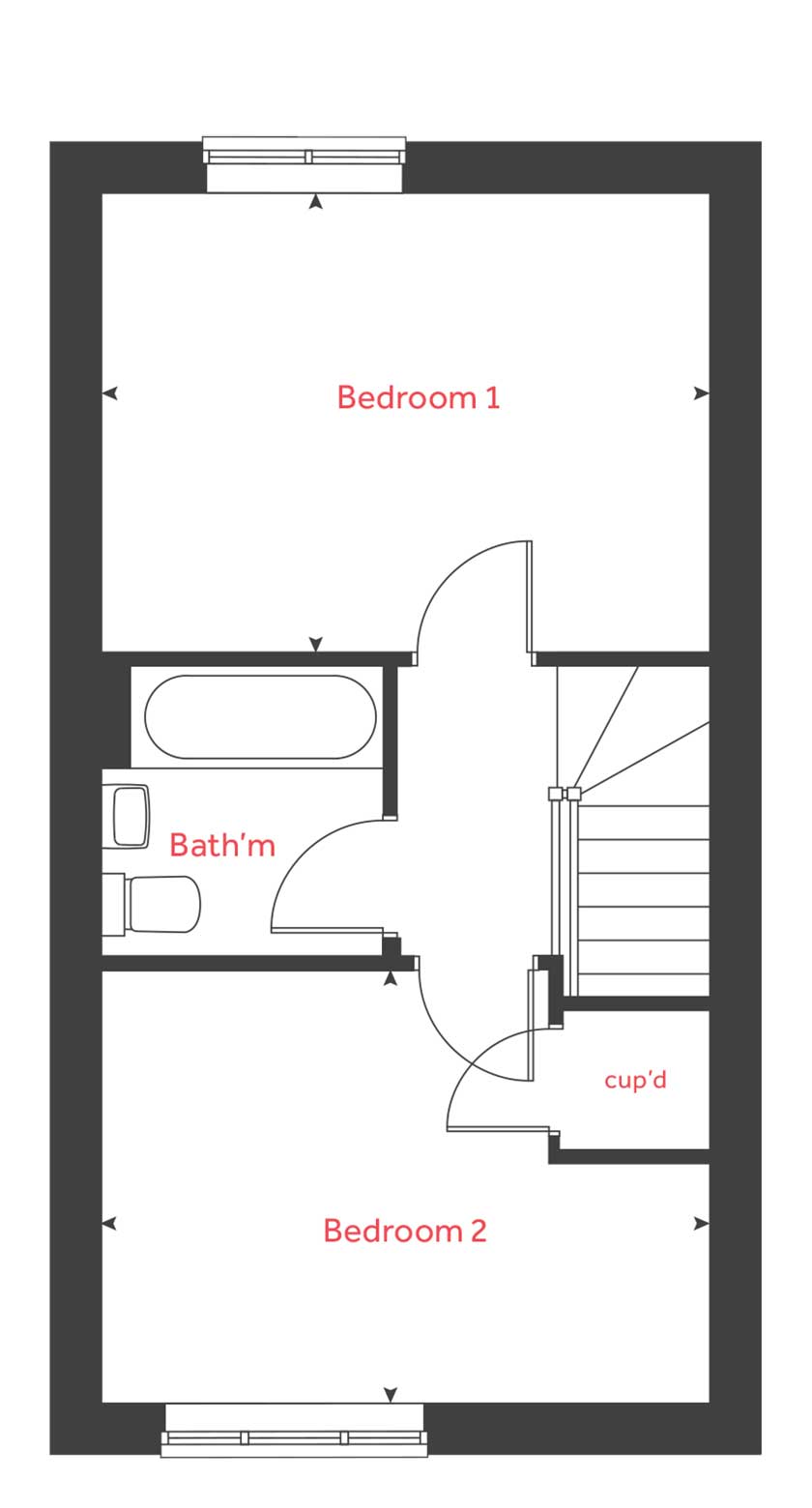 "The Hardwick" at Whitecotes Lane, Chesterfield, Derbyshire