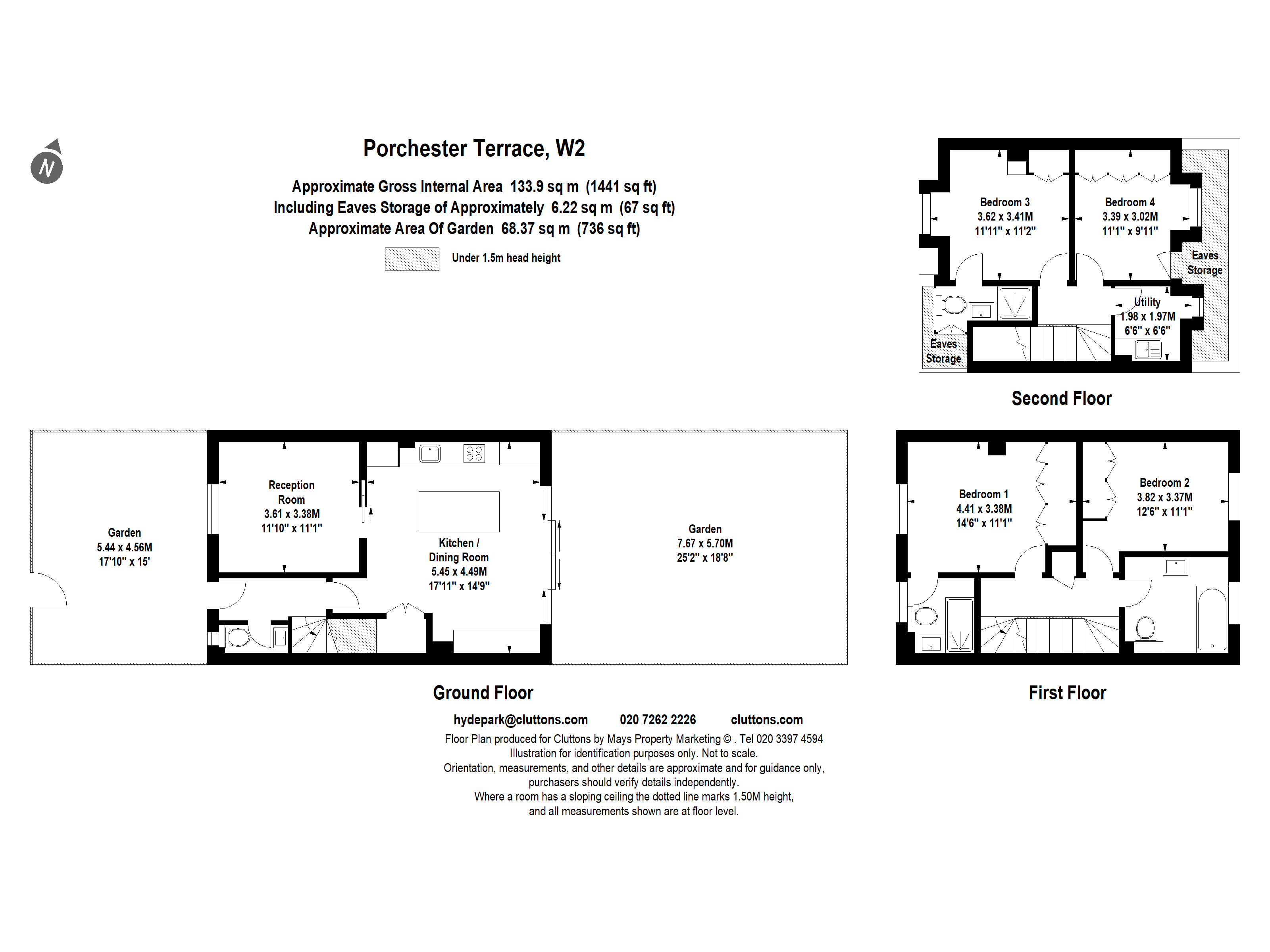 69, Porchester Terrace, London floorplan