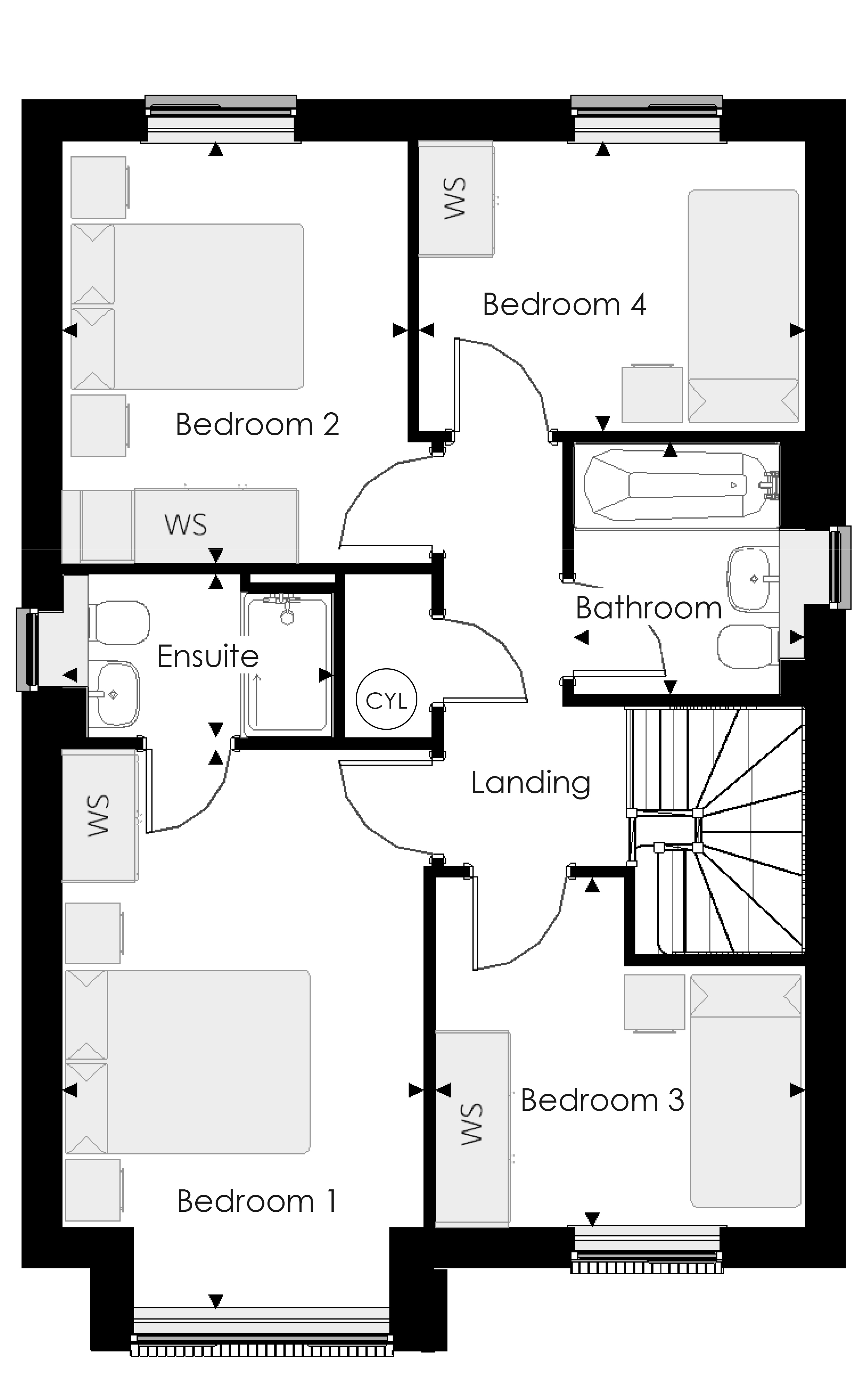 64, Station Road, Northstowe floorplan