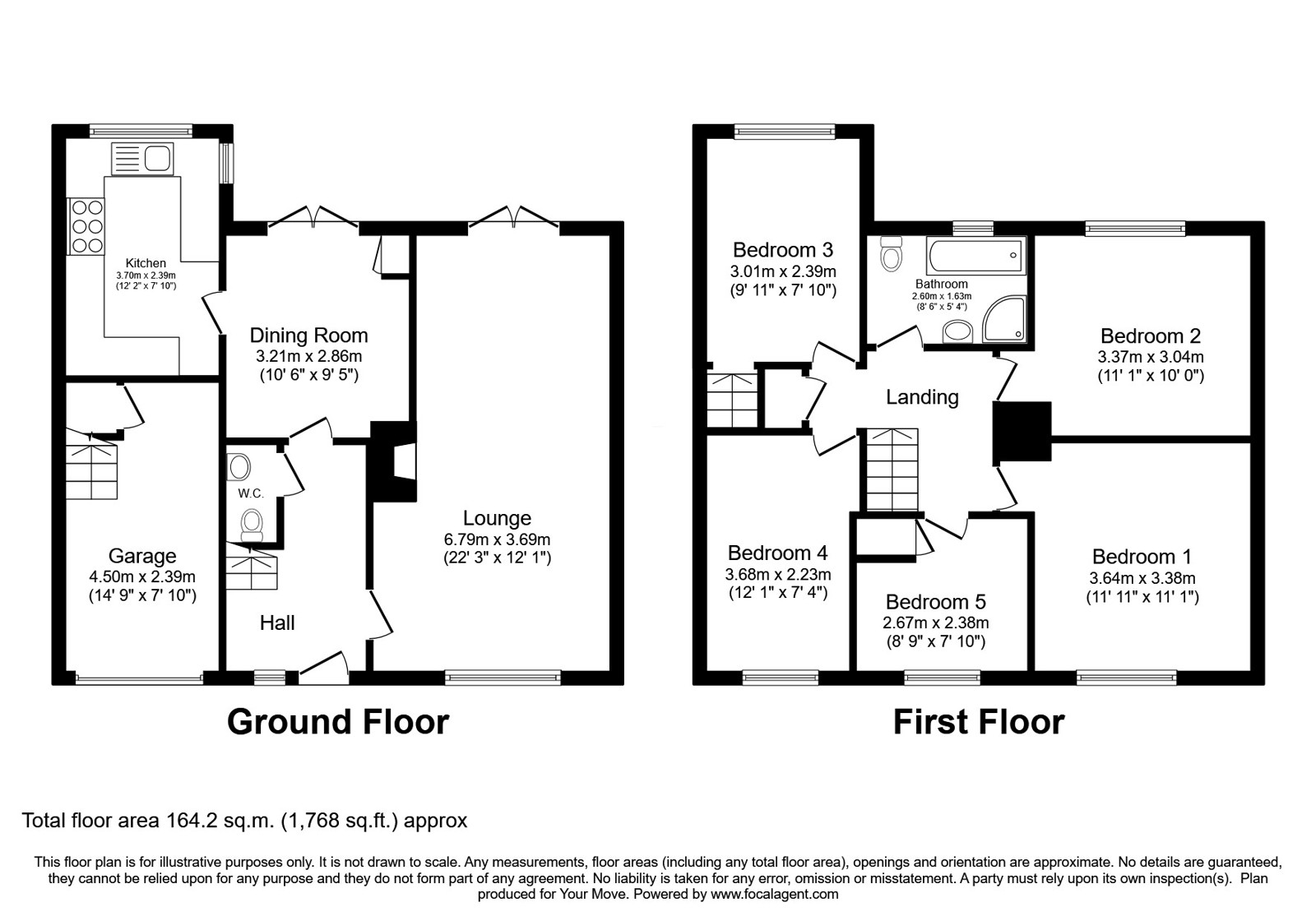 24, Higher Rise, Oldham floorplan