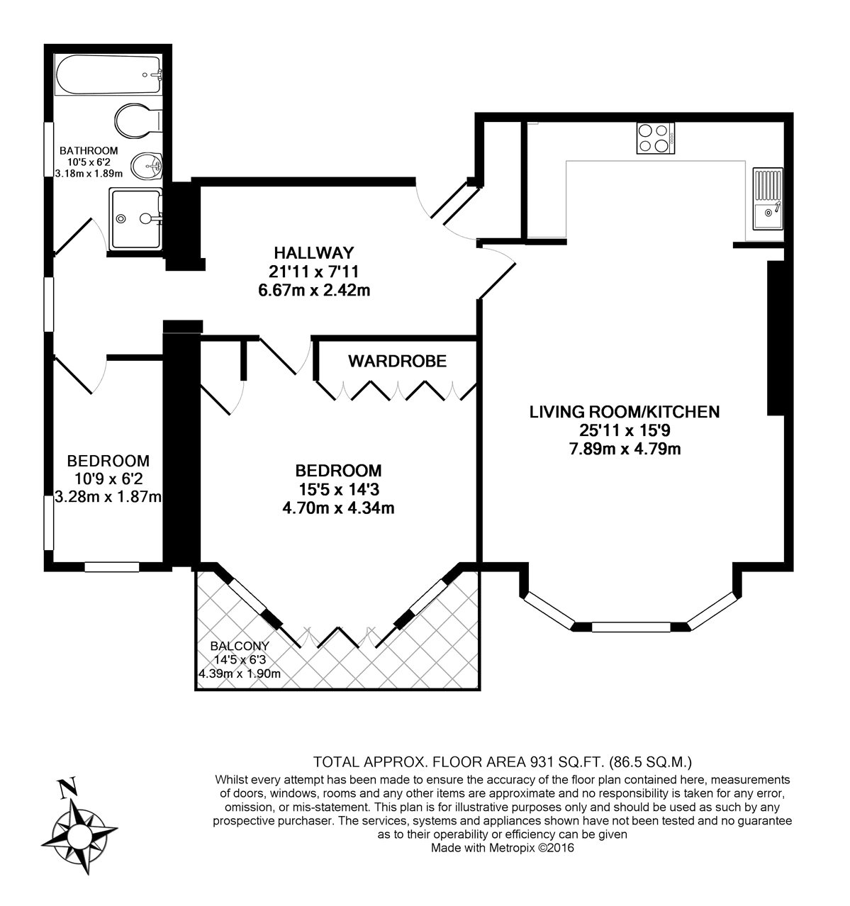 2 Bedrooms Flat to rent in Compayne Gardens, West Hampstead NW6