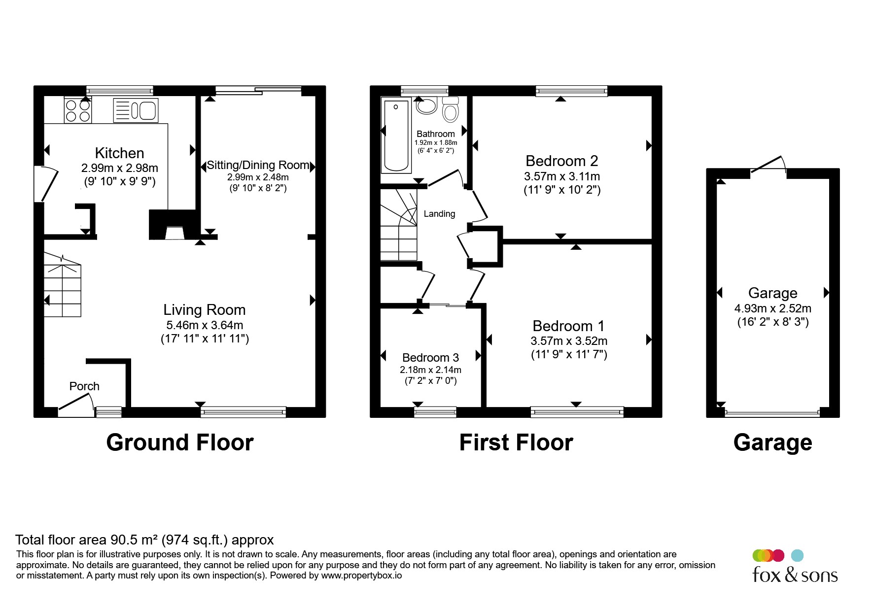 66, East View Fields, Lewes floorplan