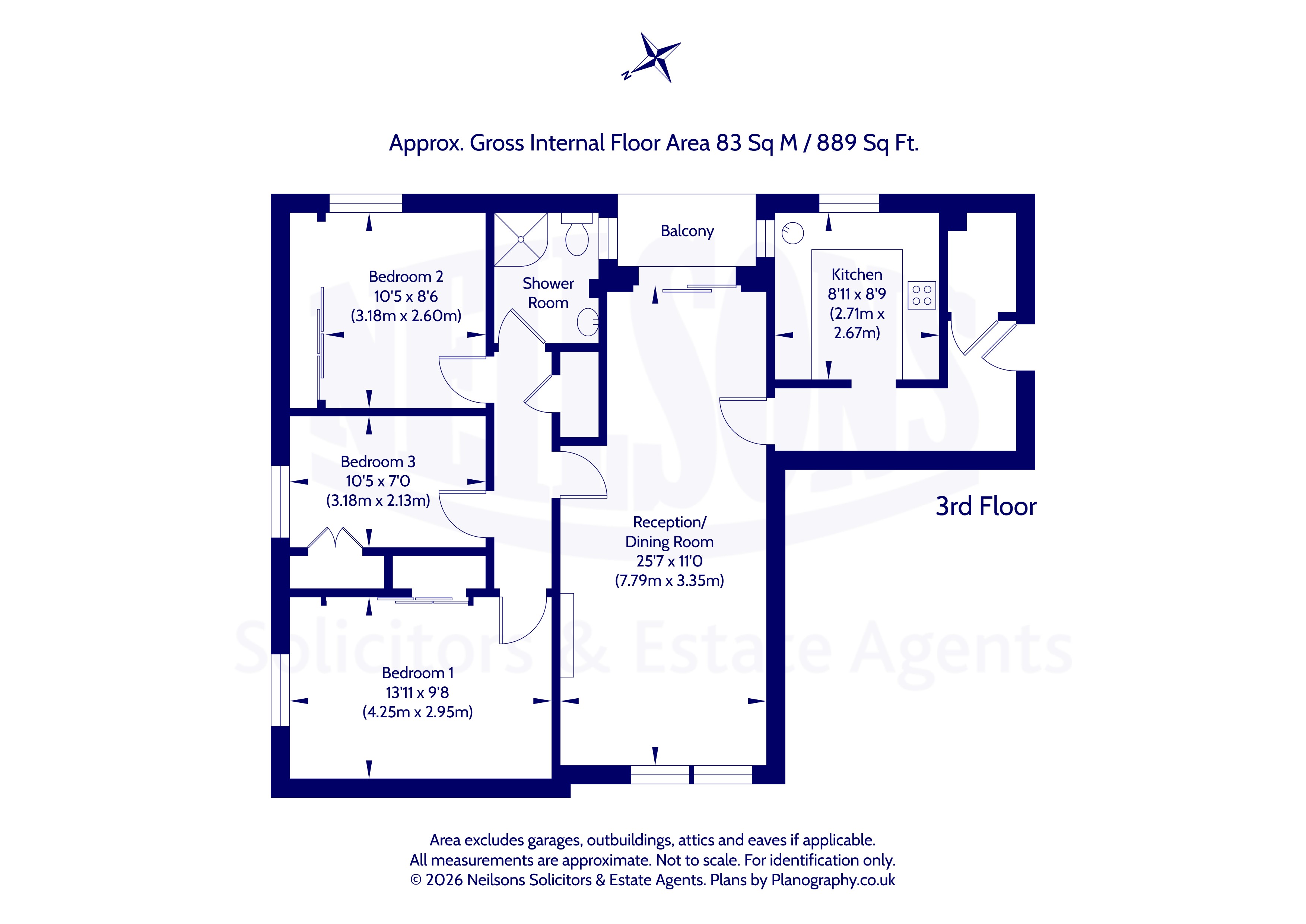 14, East Court, Ravelston House Park, Edinburgh floorplan