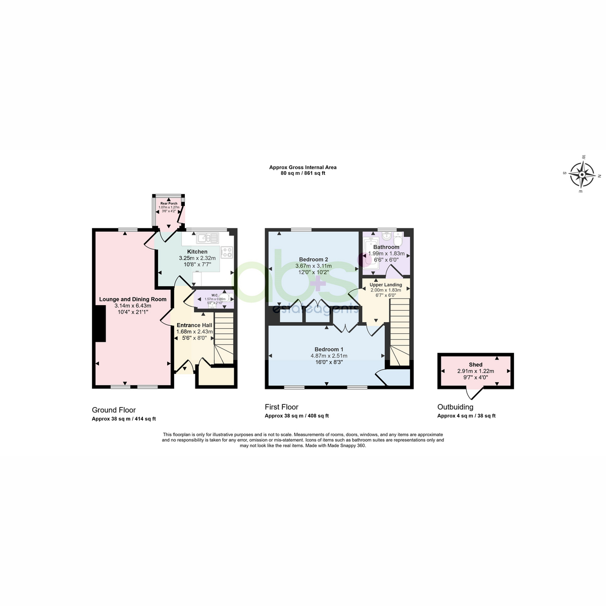 19, Maclennan Place, Dufftown floorplan