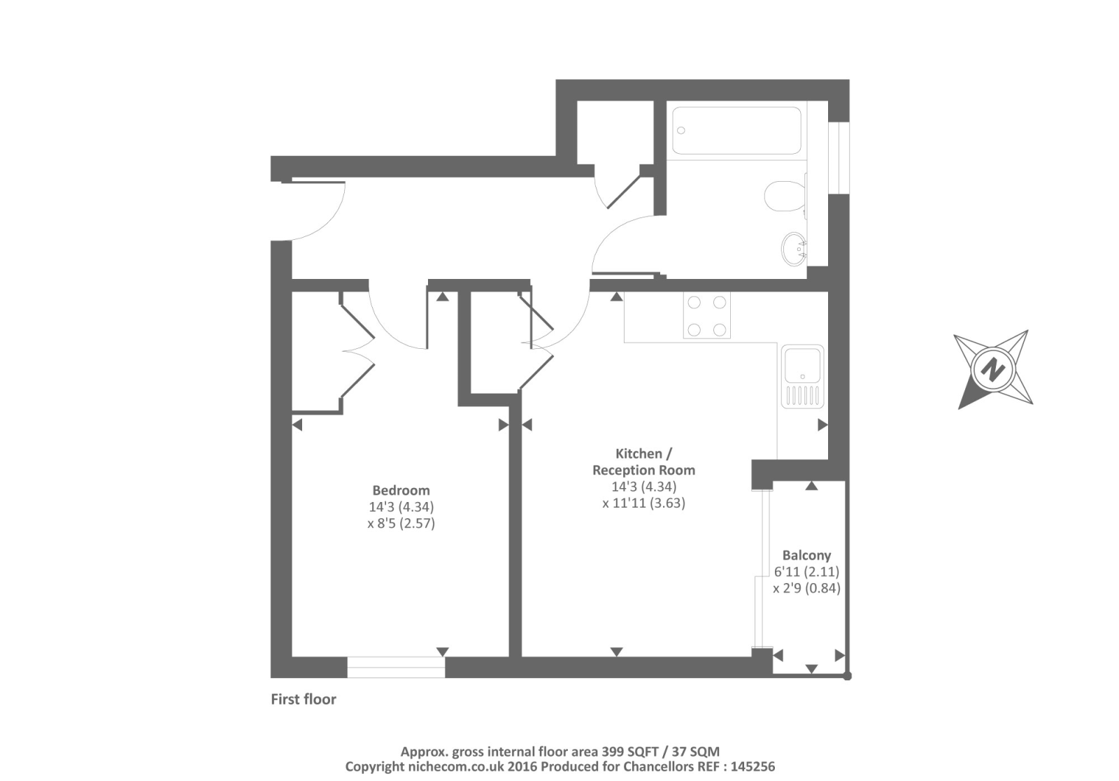 1 Bedrooms Flat for sale in Centenary Court, Northcourt Road, Abingdon OX14